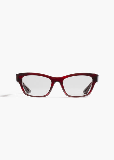 KHAITE x Oliver Peoples 1953RX in Bordeaux Bark FRONT VIEW