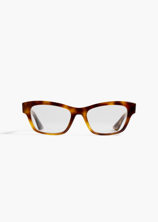 KHAITE x Oliver Peoples 1953RX in Dark Mahogany FRONT VIEW