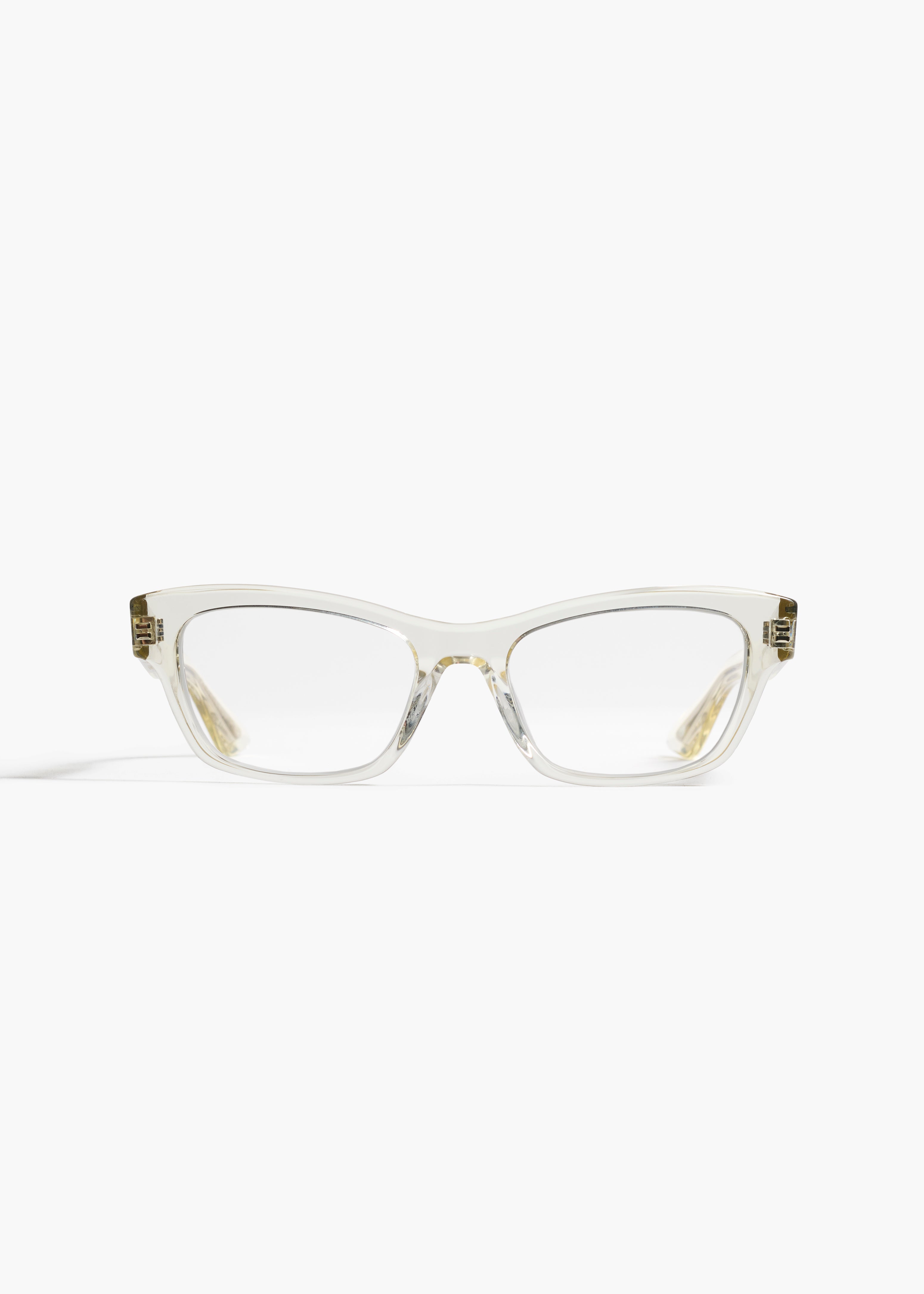 KHAITE x Oliver Peoples 1953RX in Pale Citrine FRONT VIEW