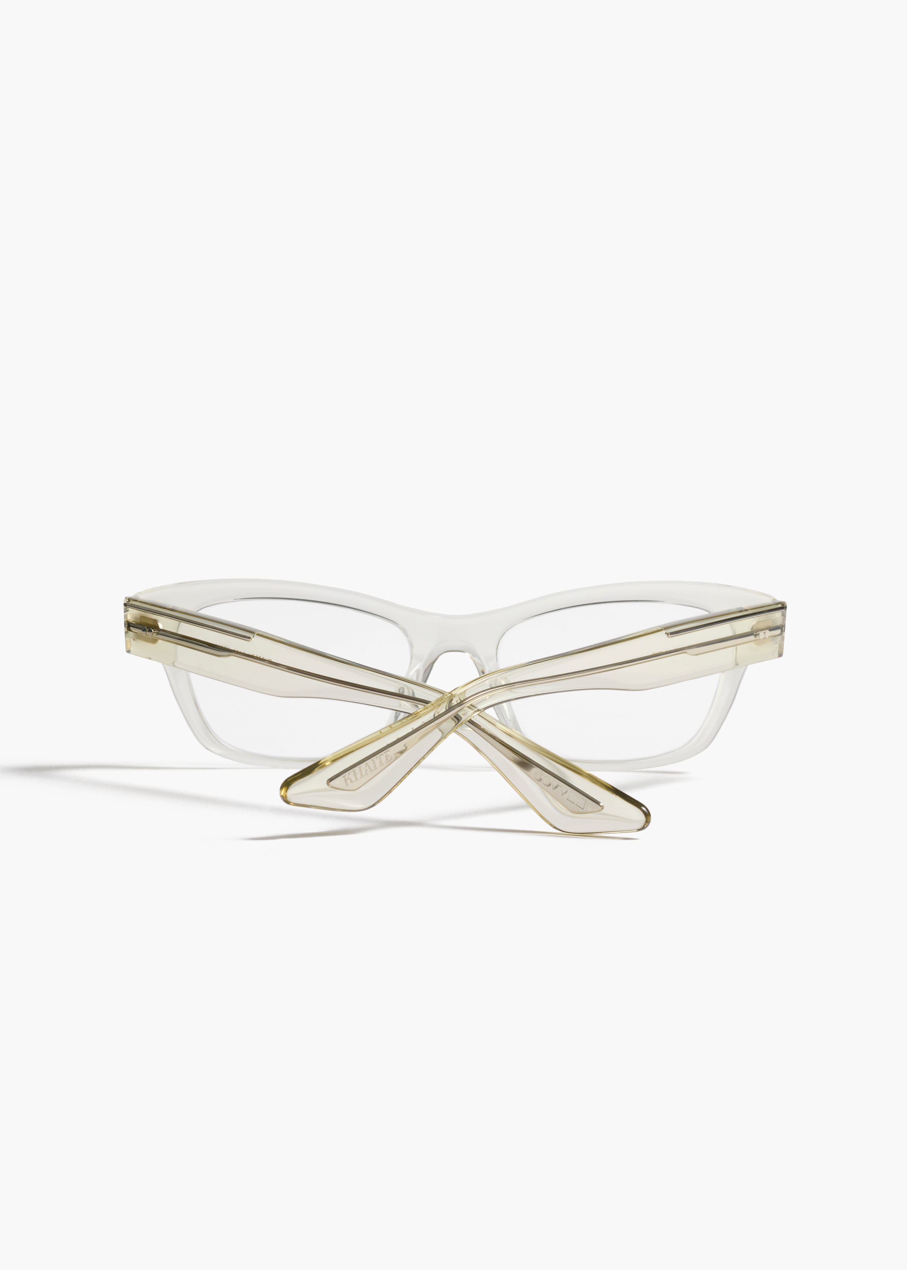 KHAITE x Oliver Peoples 1953RX in Pale Citrine BACK VIEW