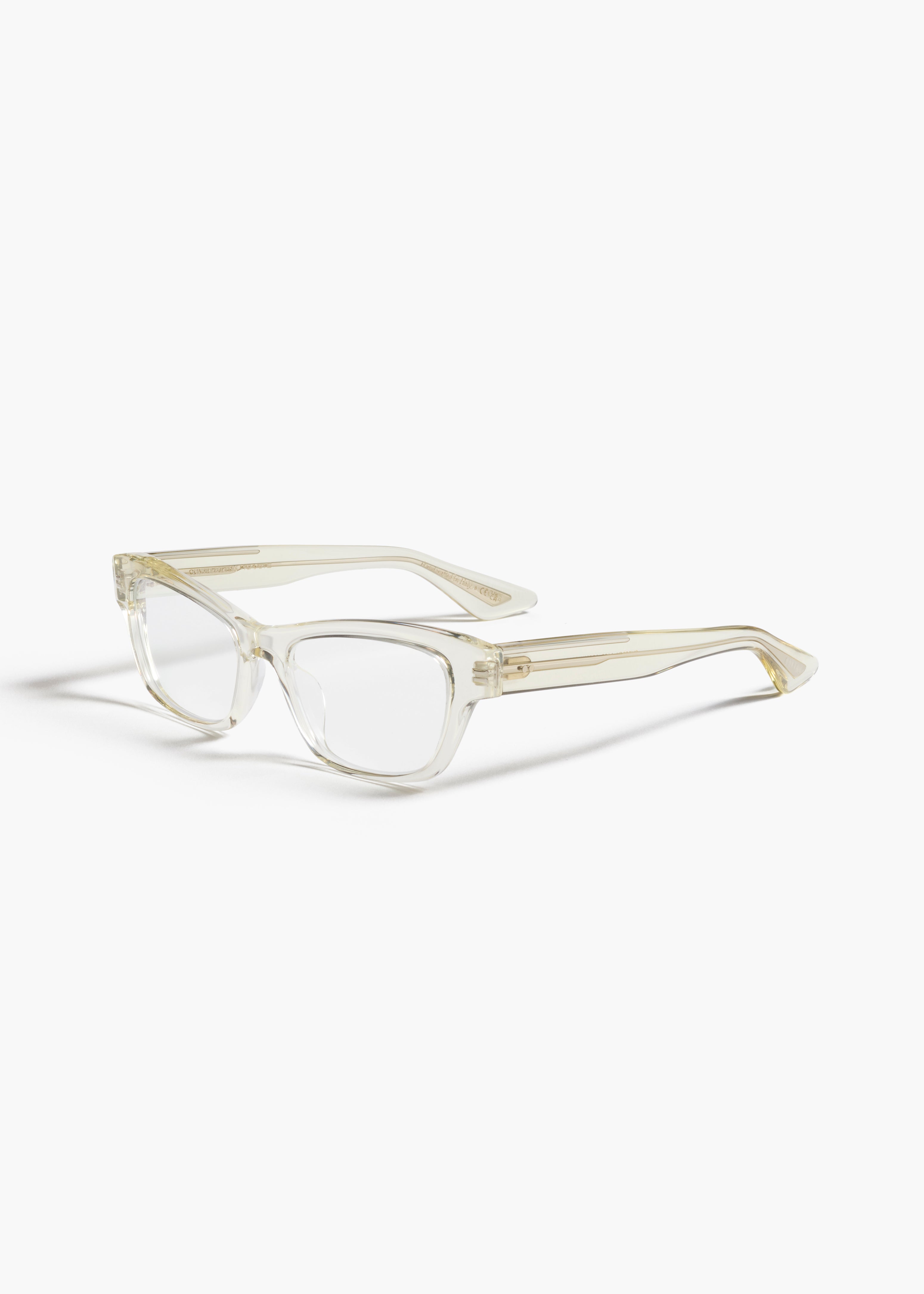 KHAITE x Oliver Peoples 1953RX in Pale Citrine SIDE VIEW