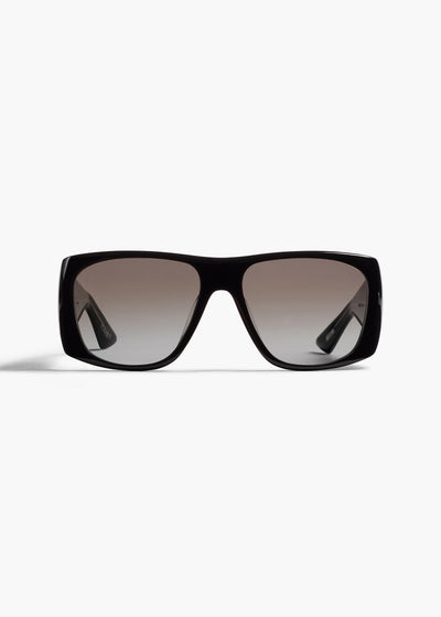 KHAITE x Oliver Peoples 1965C in Black and Soft Tan Gradient