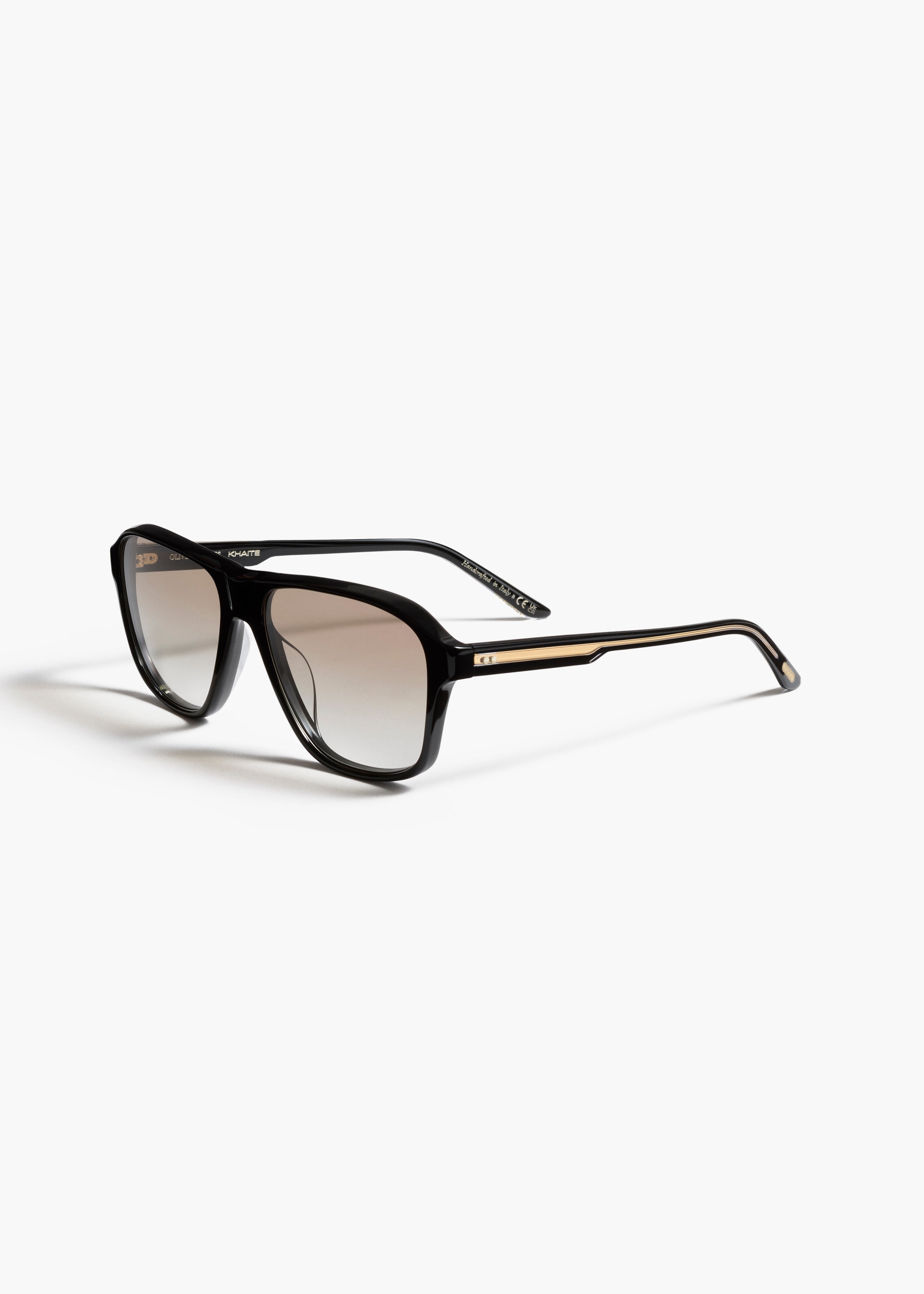 KHAITE x Oliver Peoples 1978RX in Black SIDE VIEW
