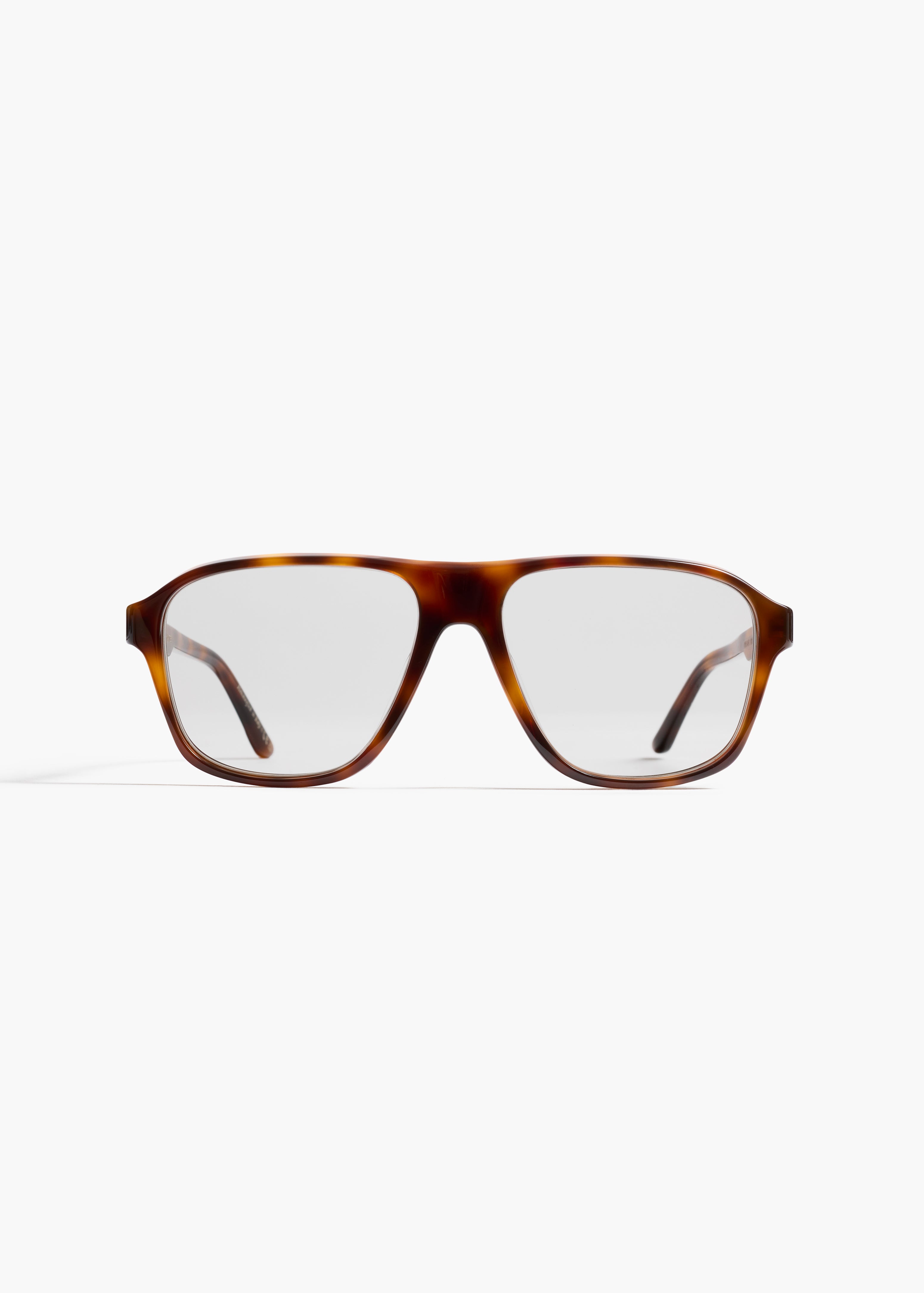 KHAITE x Oliver Peoples 1978RX in Dark Mahogany FRONT VIEW