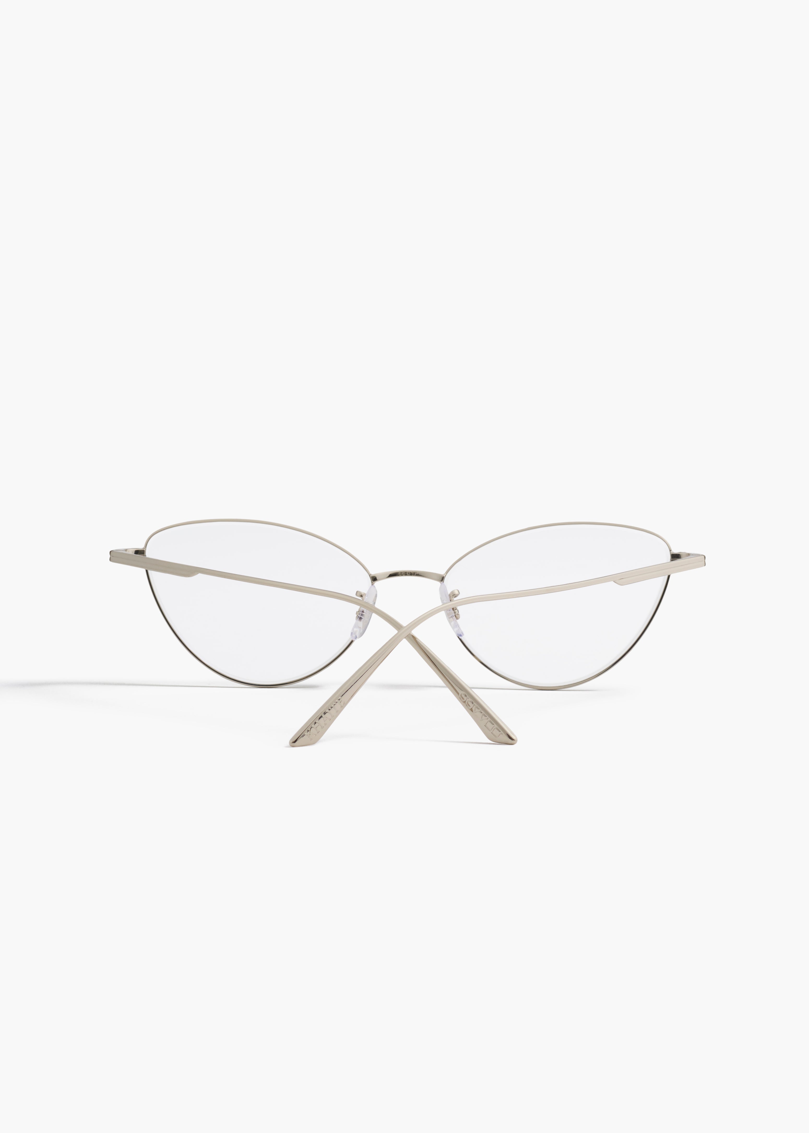 KHAITE x Oliver Peoples 1998RX in Silver BACK VIEW