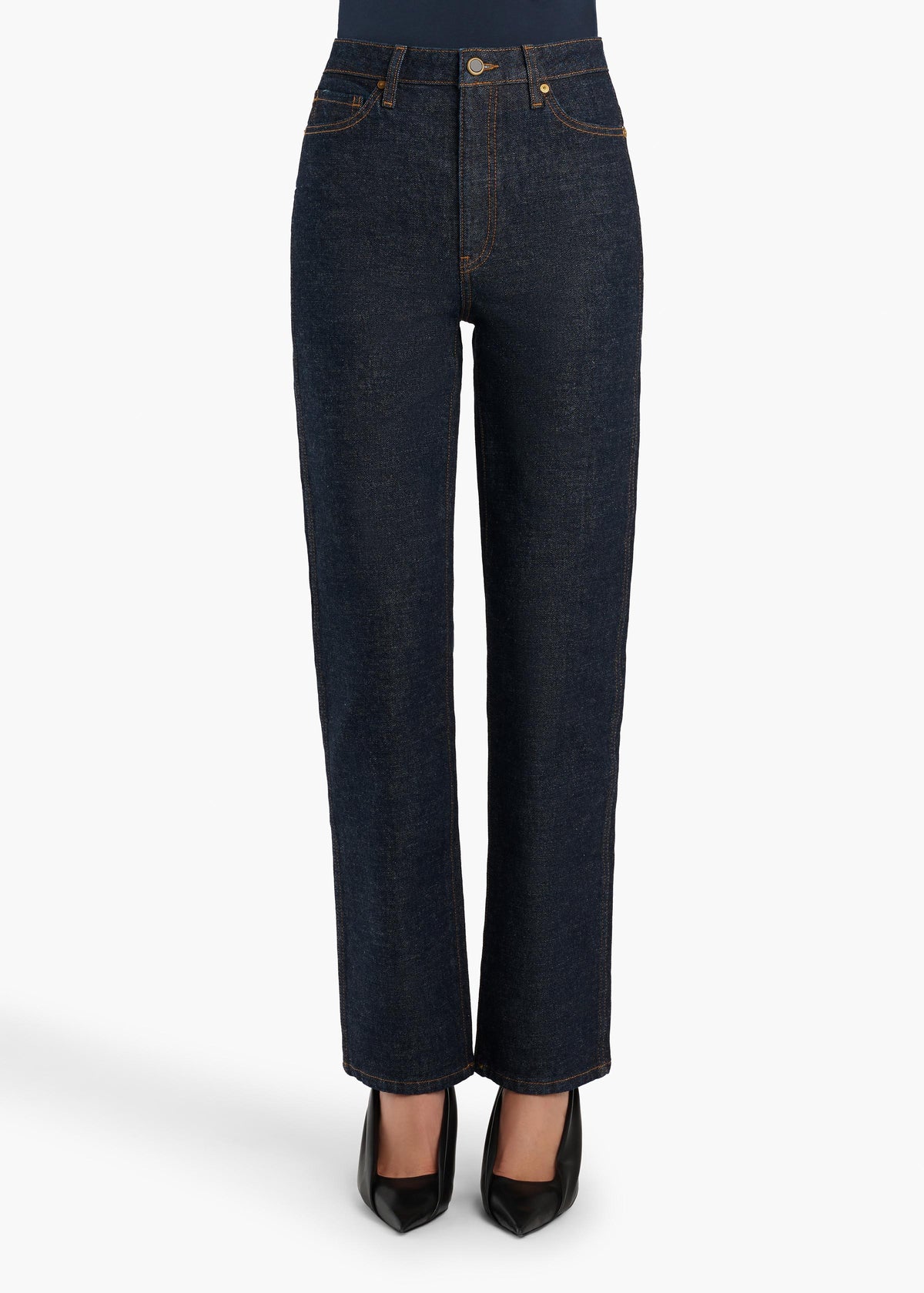 KHAITE - Abigail Stretch Jean in Benson