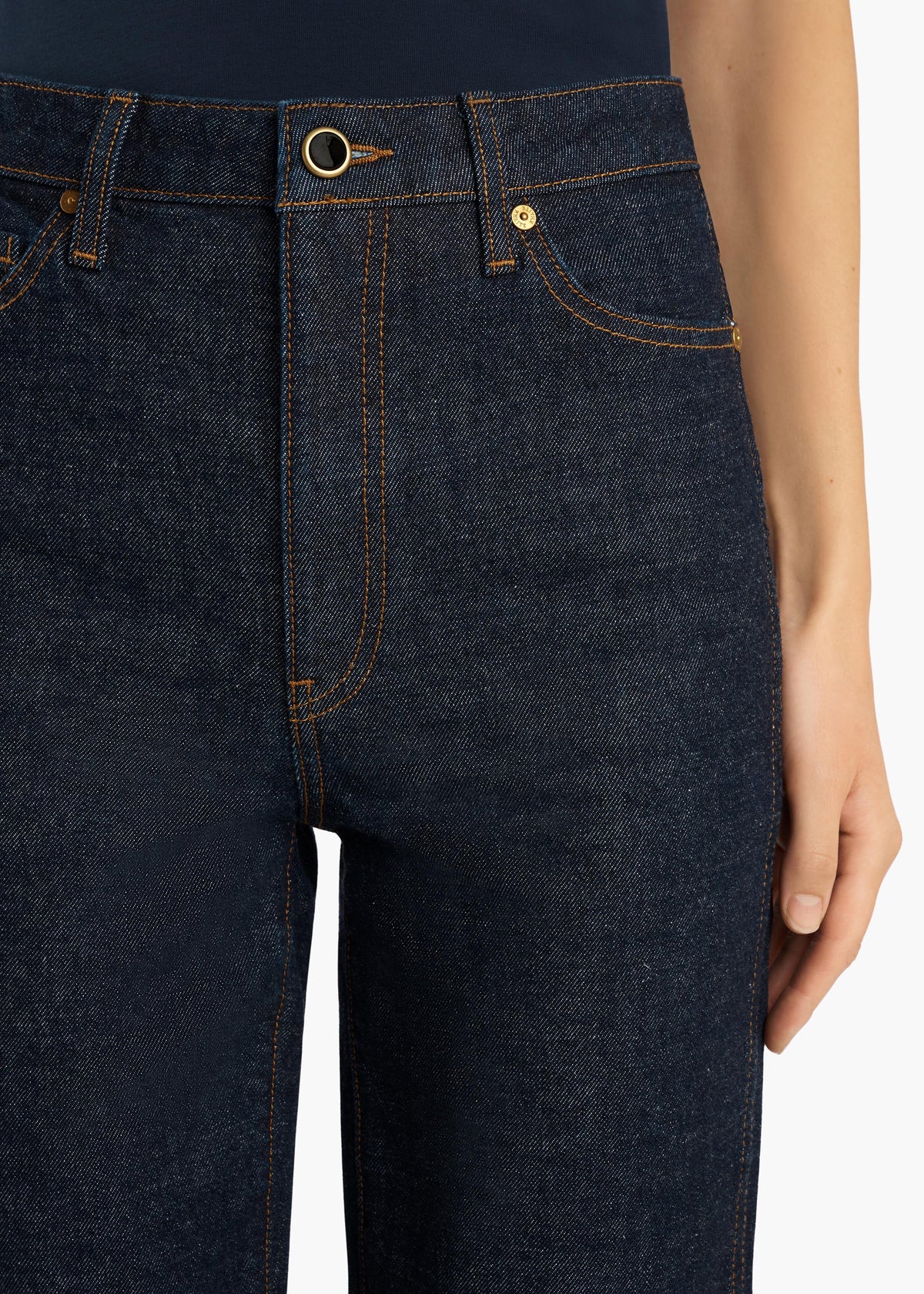 KHAITE - Abigail Stretch Jean in Benson