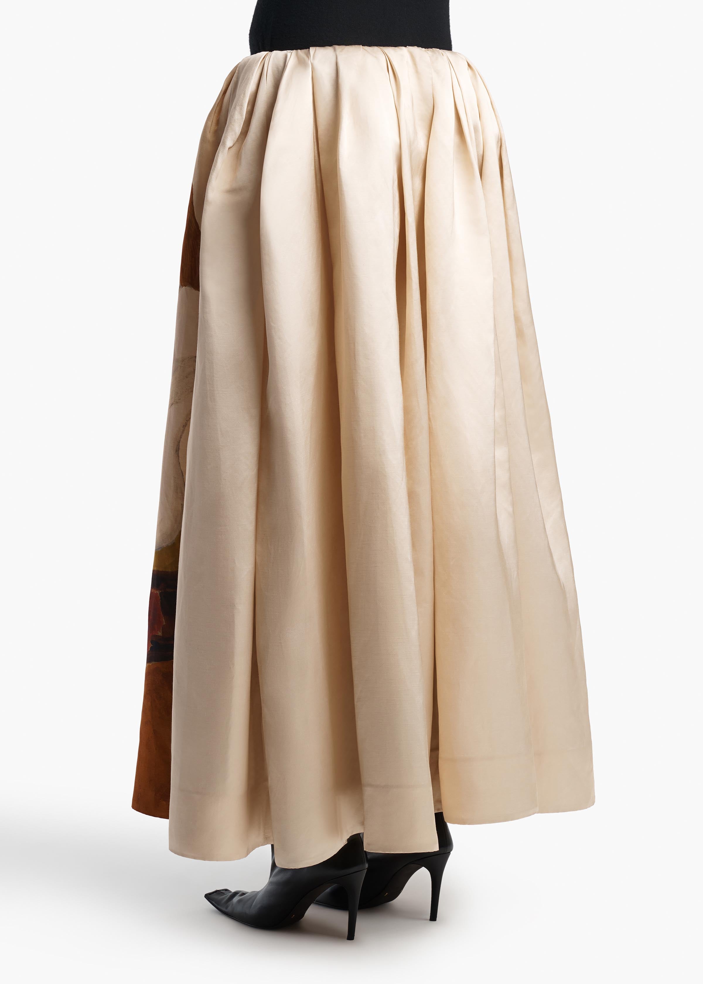 KHAITE - Adara Skirt in Lady Print