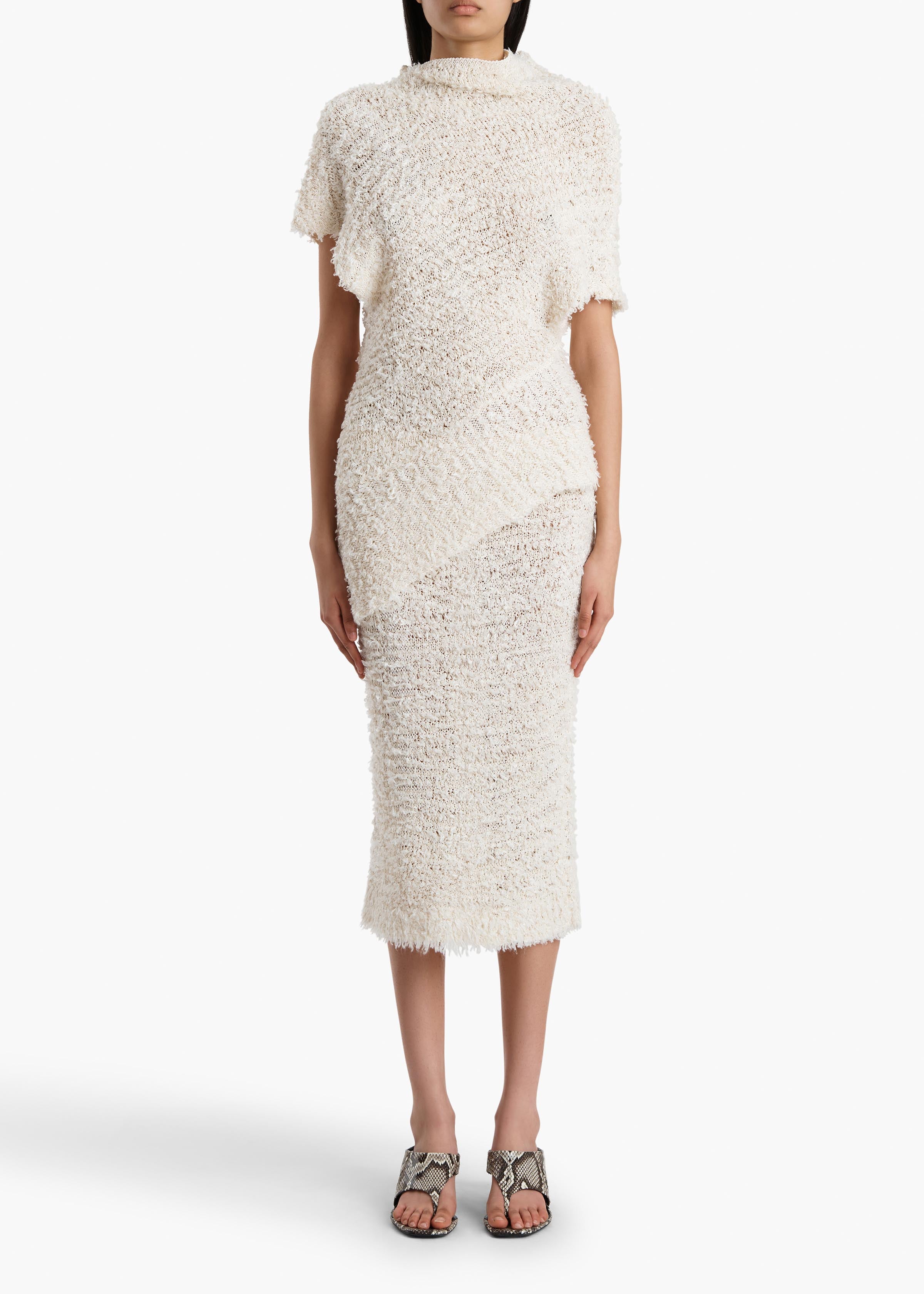 ADELA SKIRT IVORY 18173463 101 A STYLED