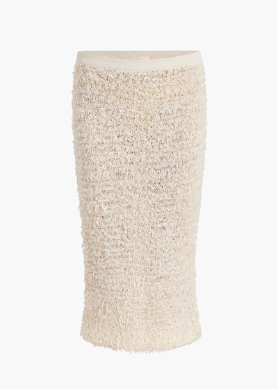 ADELA SKIRT IVORY 18173463 101 GHOST