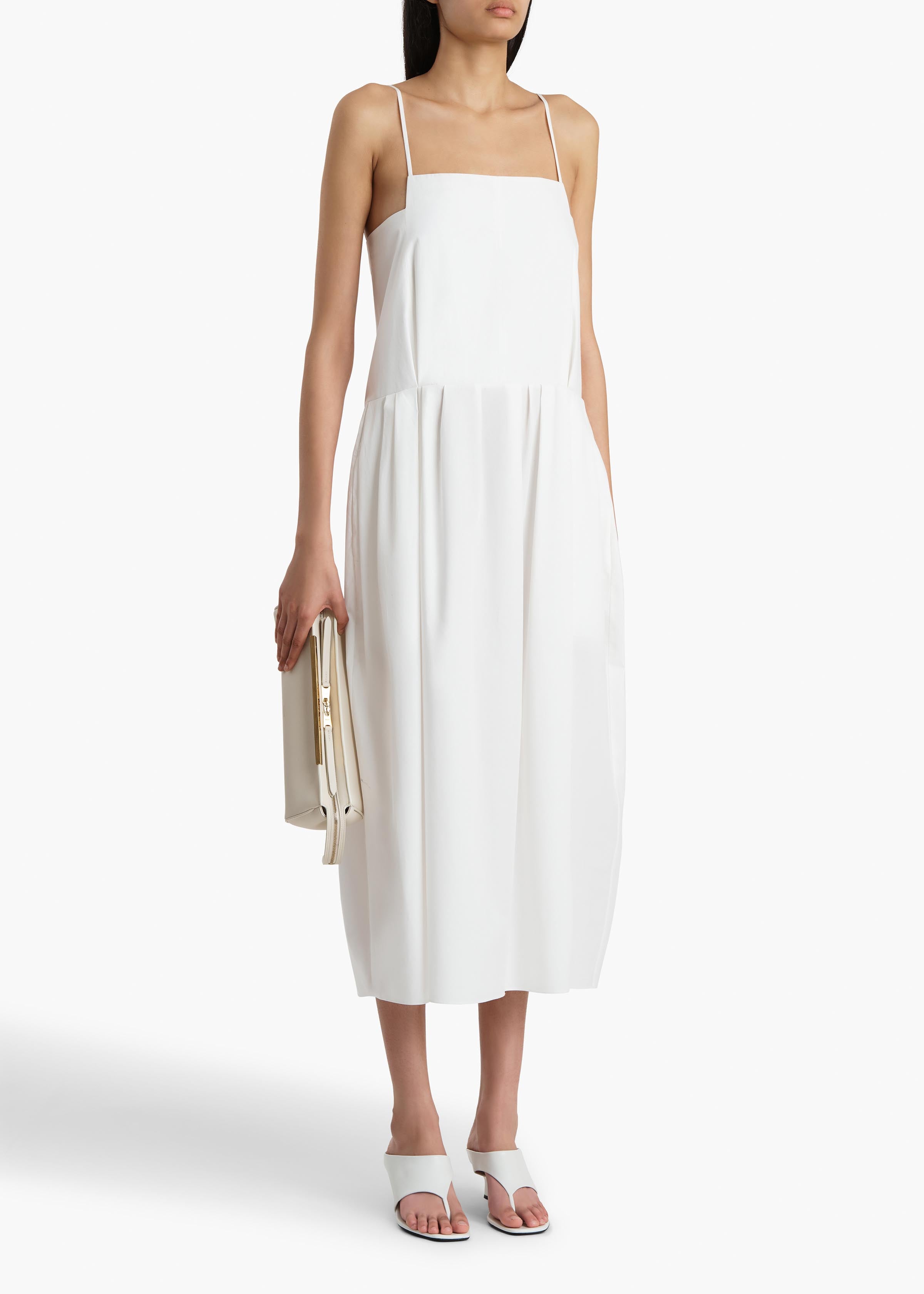 ADIRA DRESS CHALK 5632195 168 A STYLED