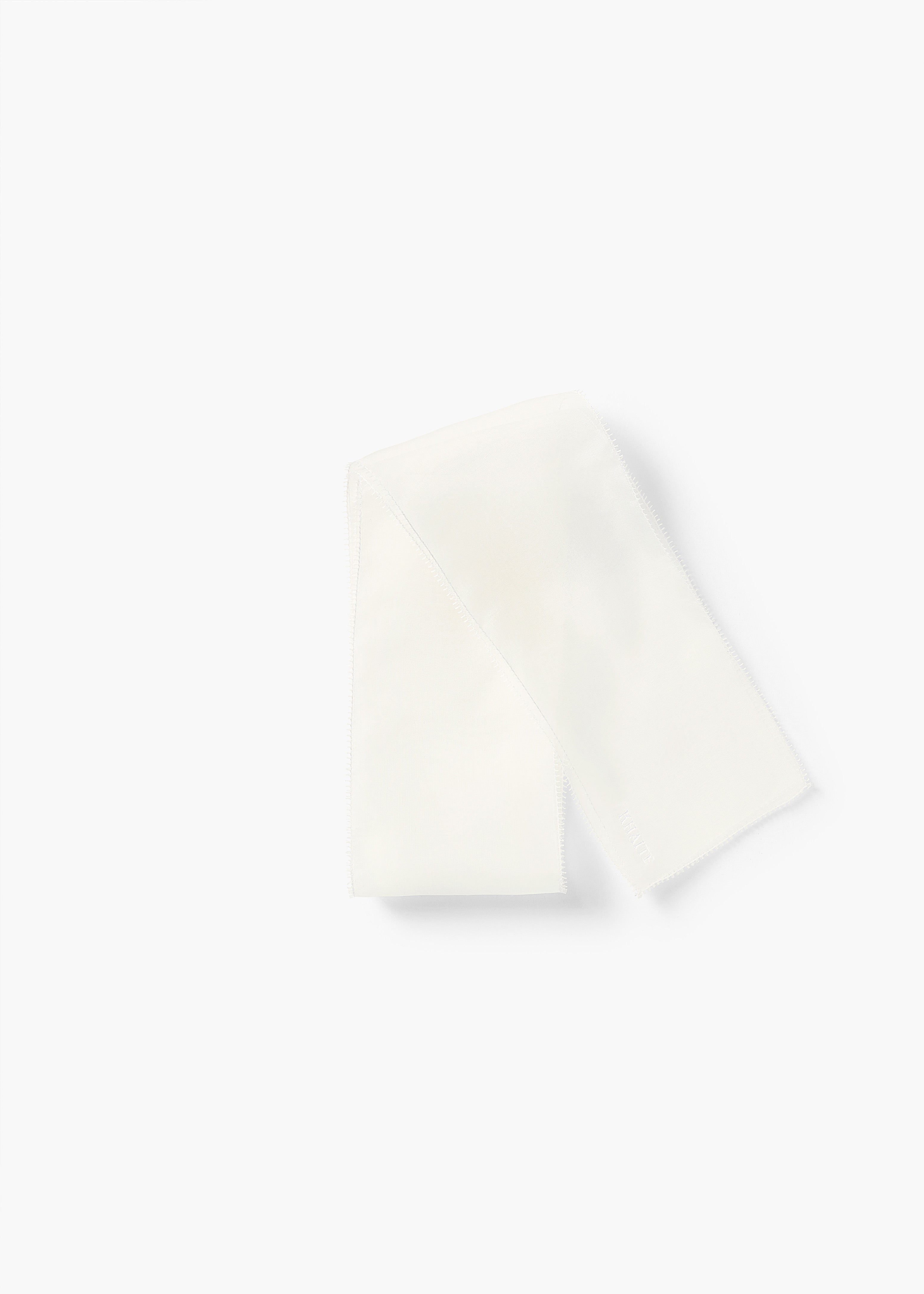 KHAITE - Allie Scarf in Chalk