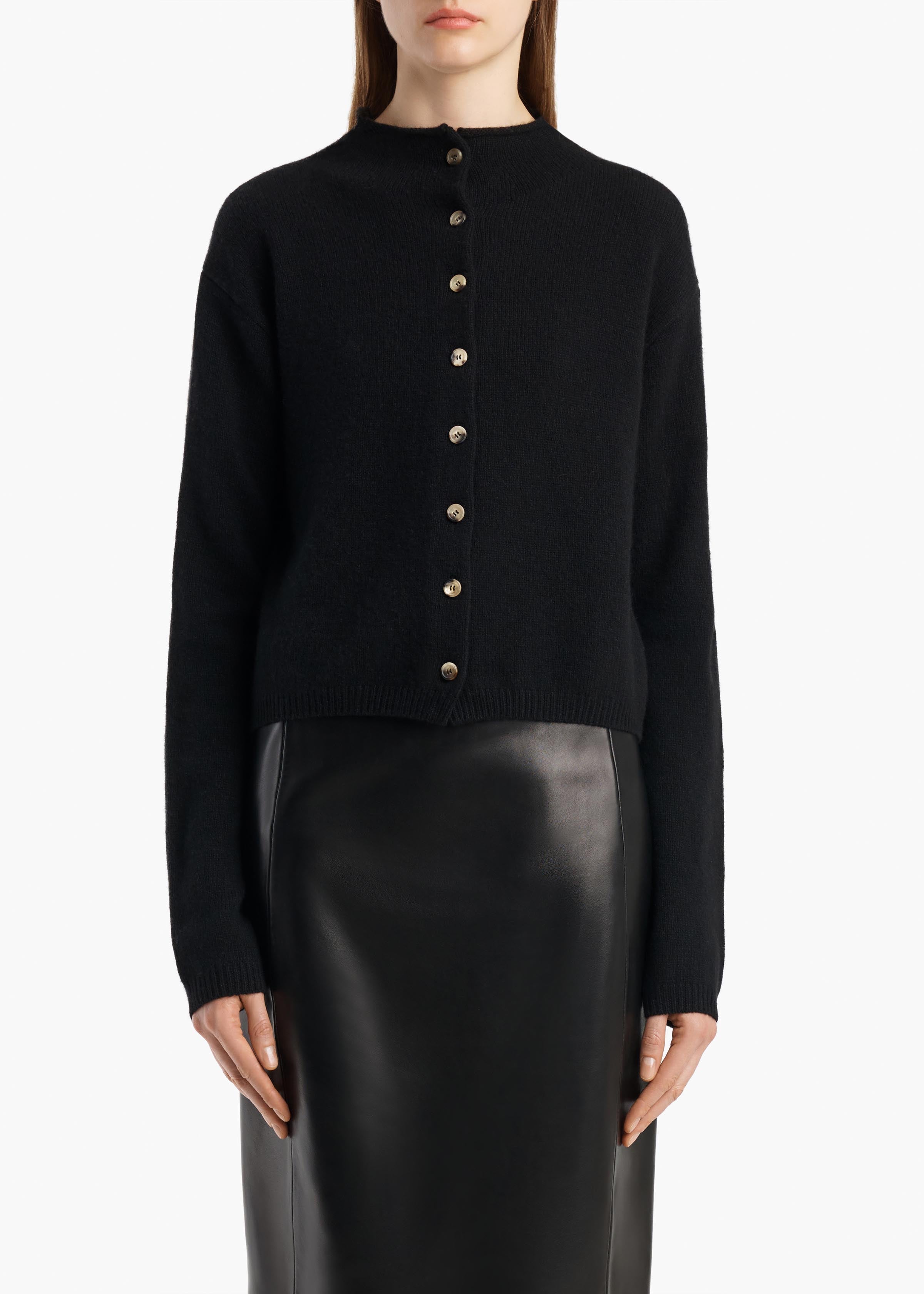 KHAITE - Annora Cardigan in Black