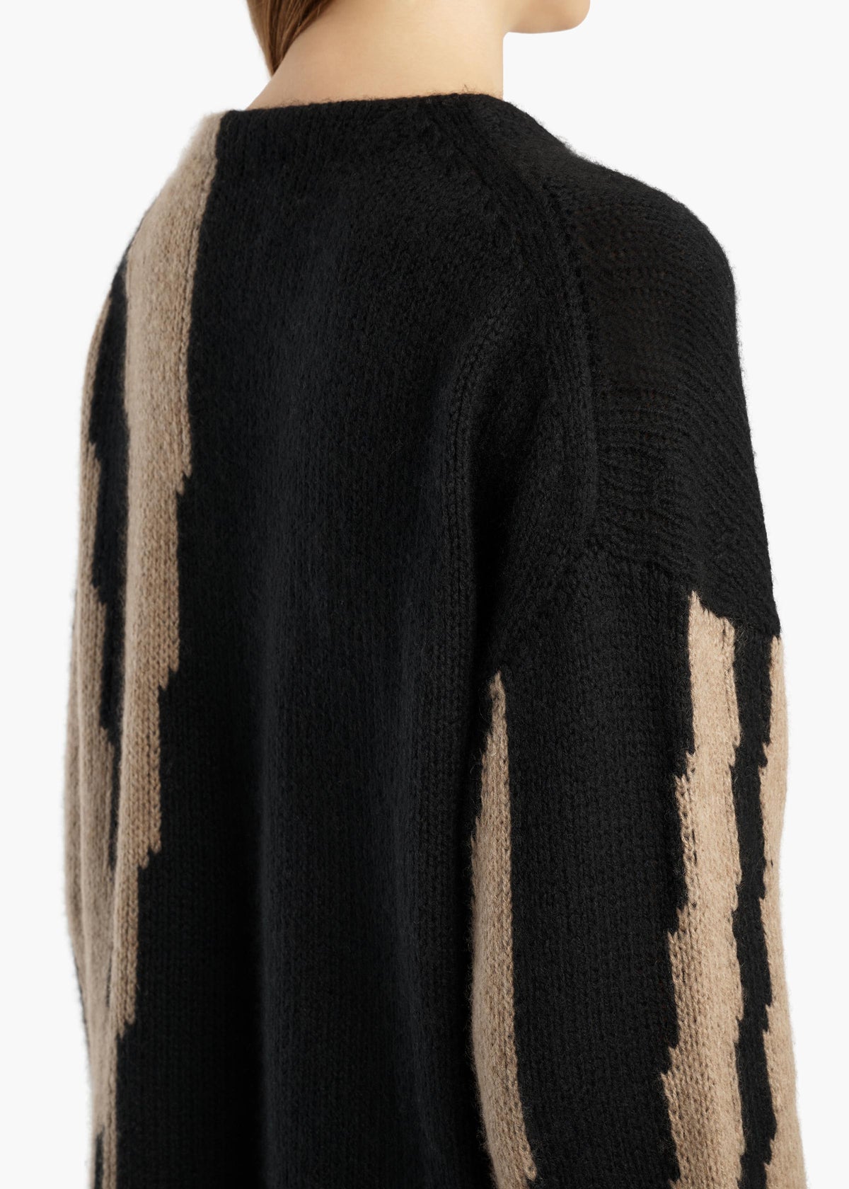 ARTUR SWEATER BLACK CREAM 18432671 213 E