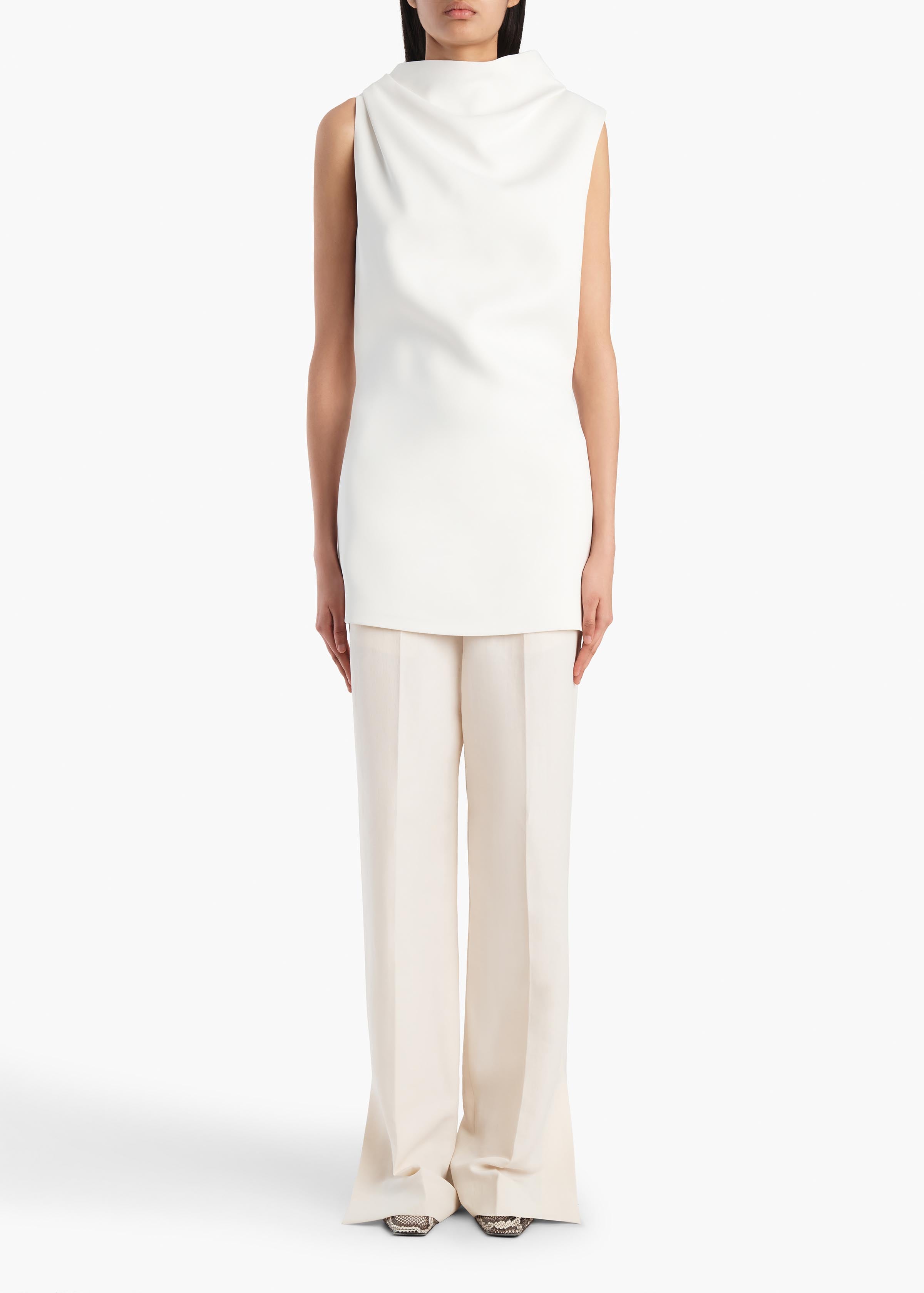 ASTOR DRESS CHALK 56354070 168 F