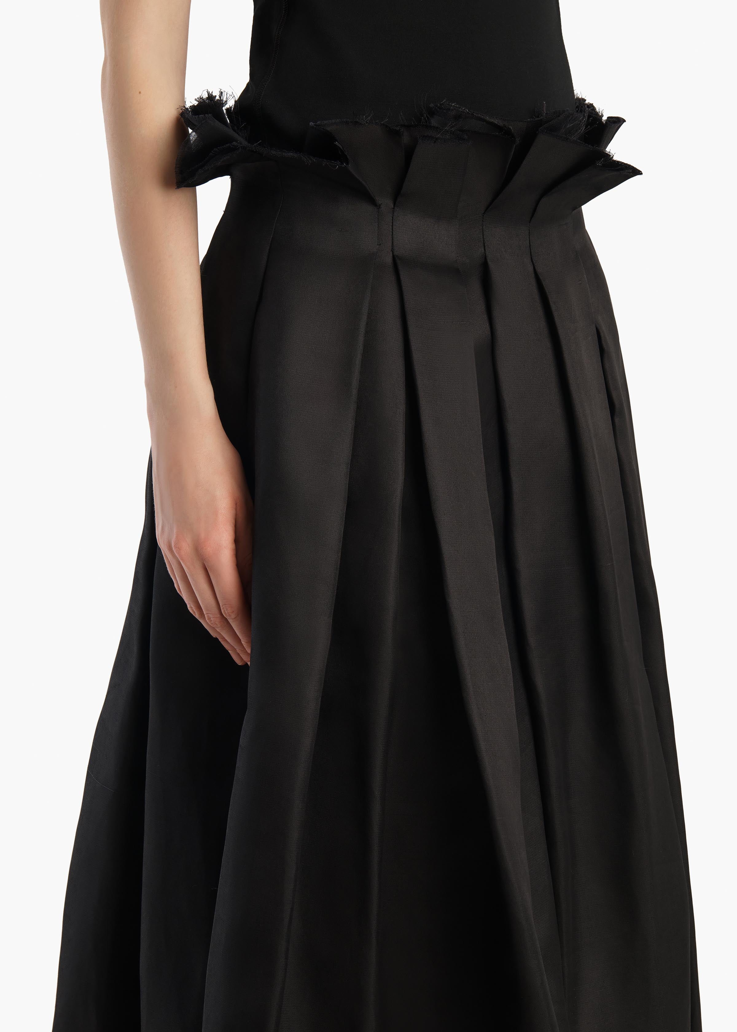 ASTRID SKIRT BLACK ORGANZA 41893028 200 D
