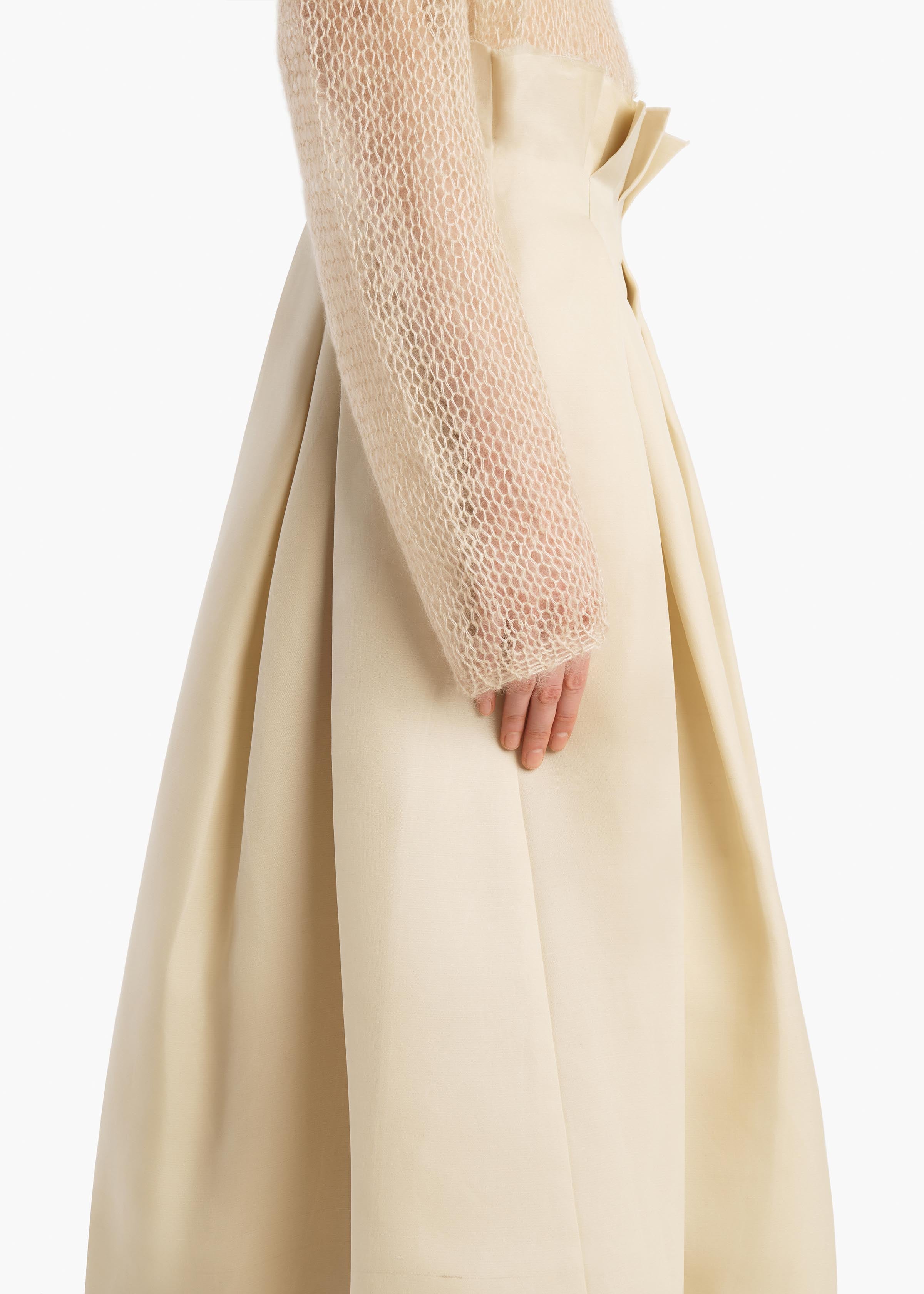 ASTRID SKIRT IVORY GLOW 41893028 658 D