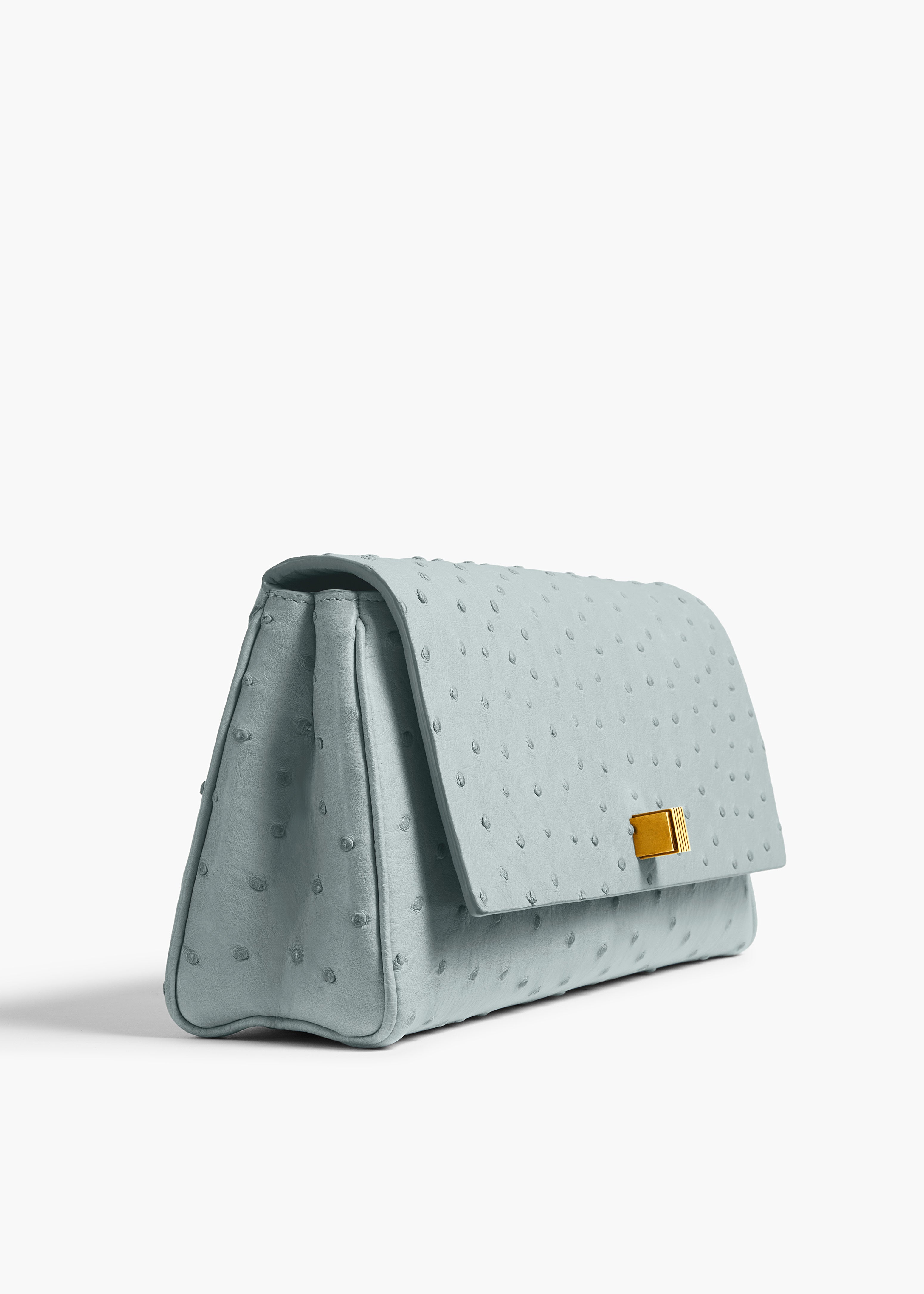 KHAITE - Audrey Clutch in Frost