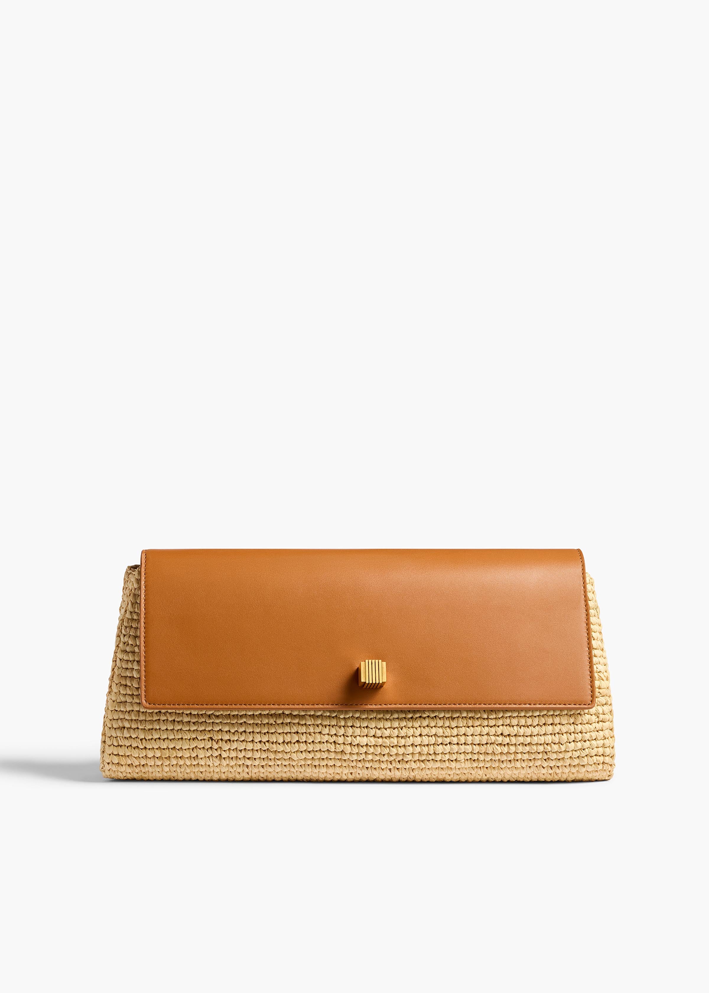 AUDREY RAFFIA CLUTCH TAN NATURAL H4020 726 752 A