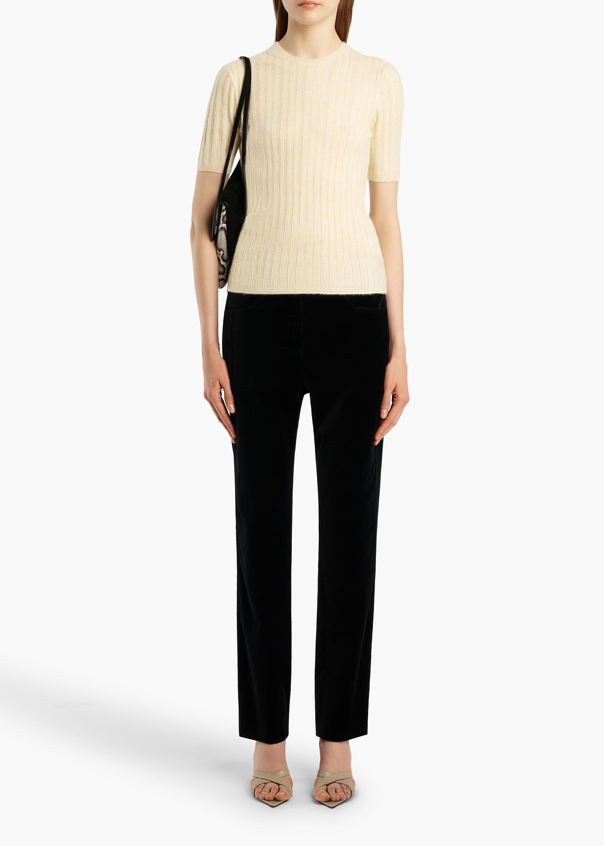 BECCA TOP PALE YELLOW 18473722 615 A STYLED