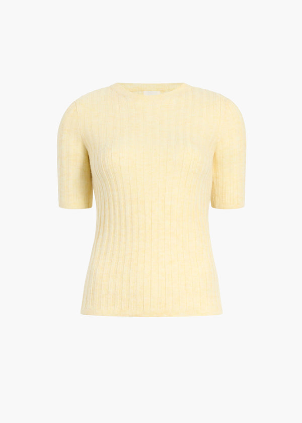 BECCA TOP PALE YELLOW 18473722 615 GHOST