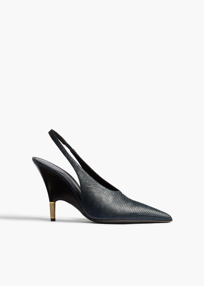 BELLA PUMP 100 MIDNIGHT NAVY LIZARD F2048 1018 358 A