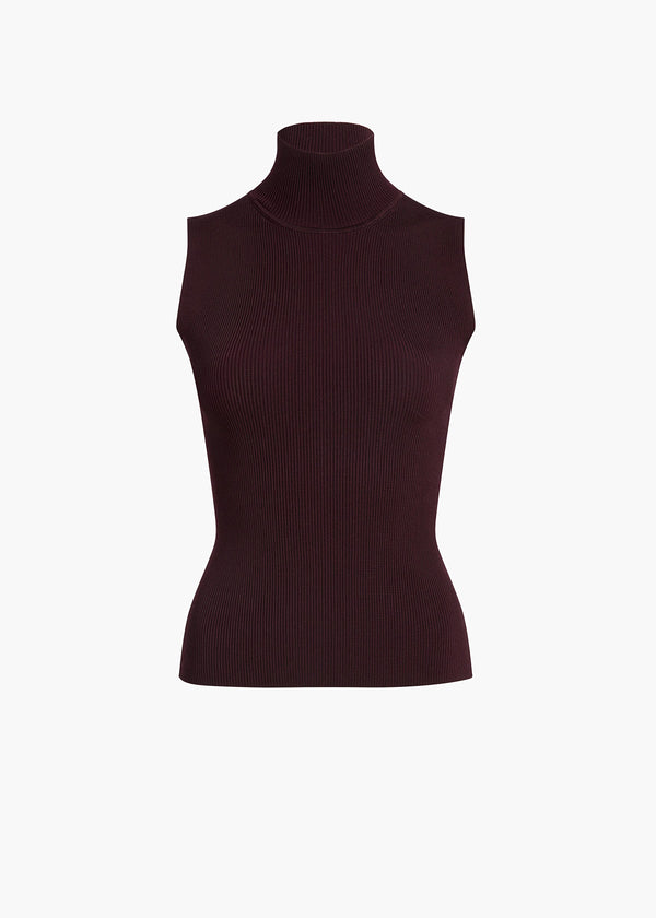 Benita Top in Almandine FLAT VIEW