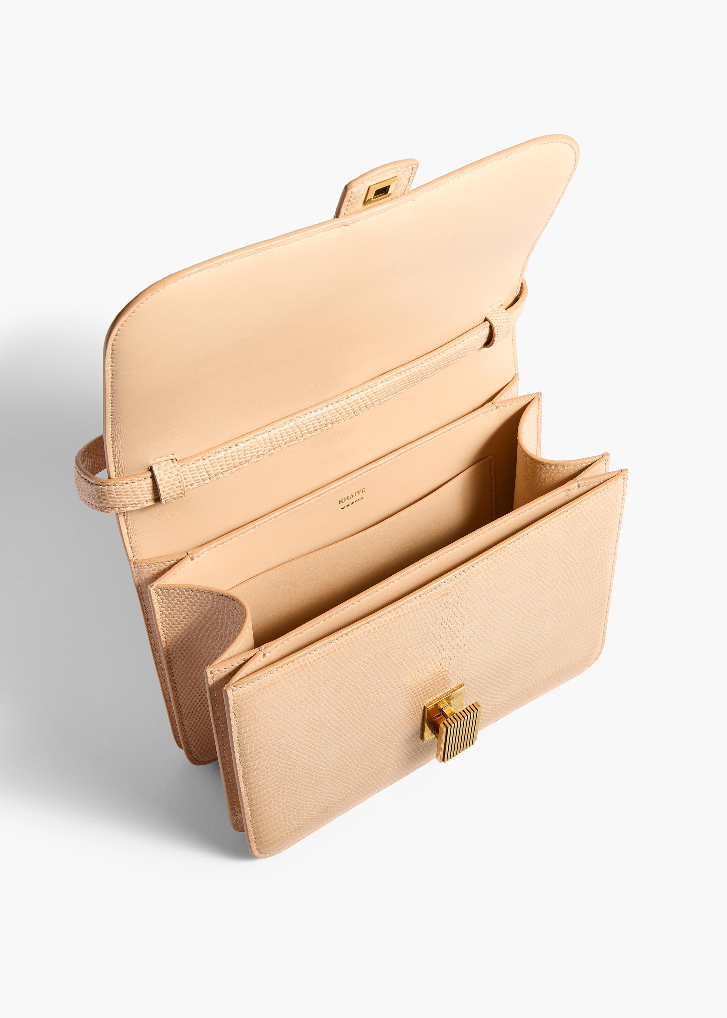 KHAITE - Blake Crossbody Bag in Desert Sand