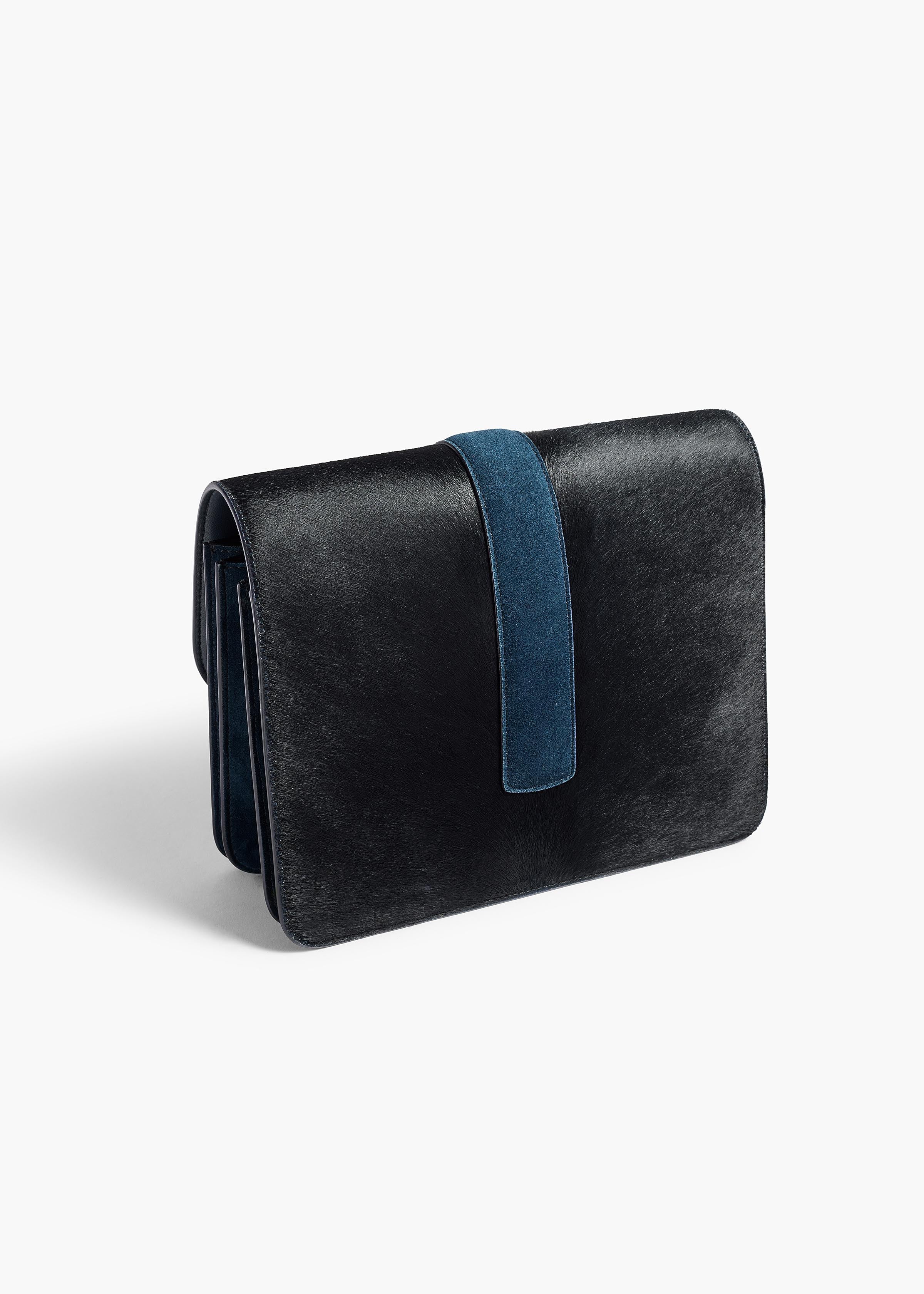 KHAITE - Blake Crossbody Bag in Midnight Navy