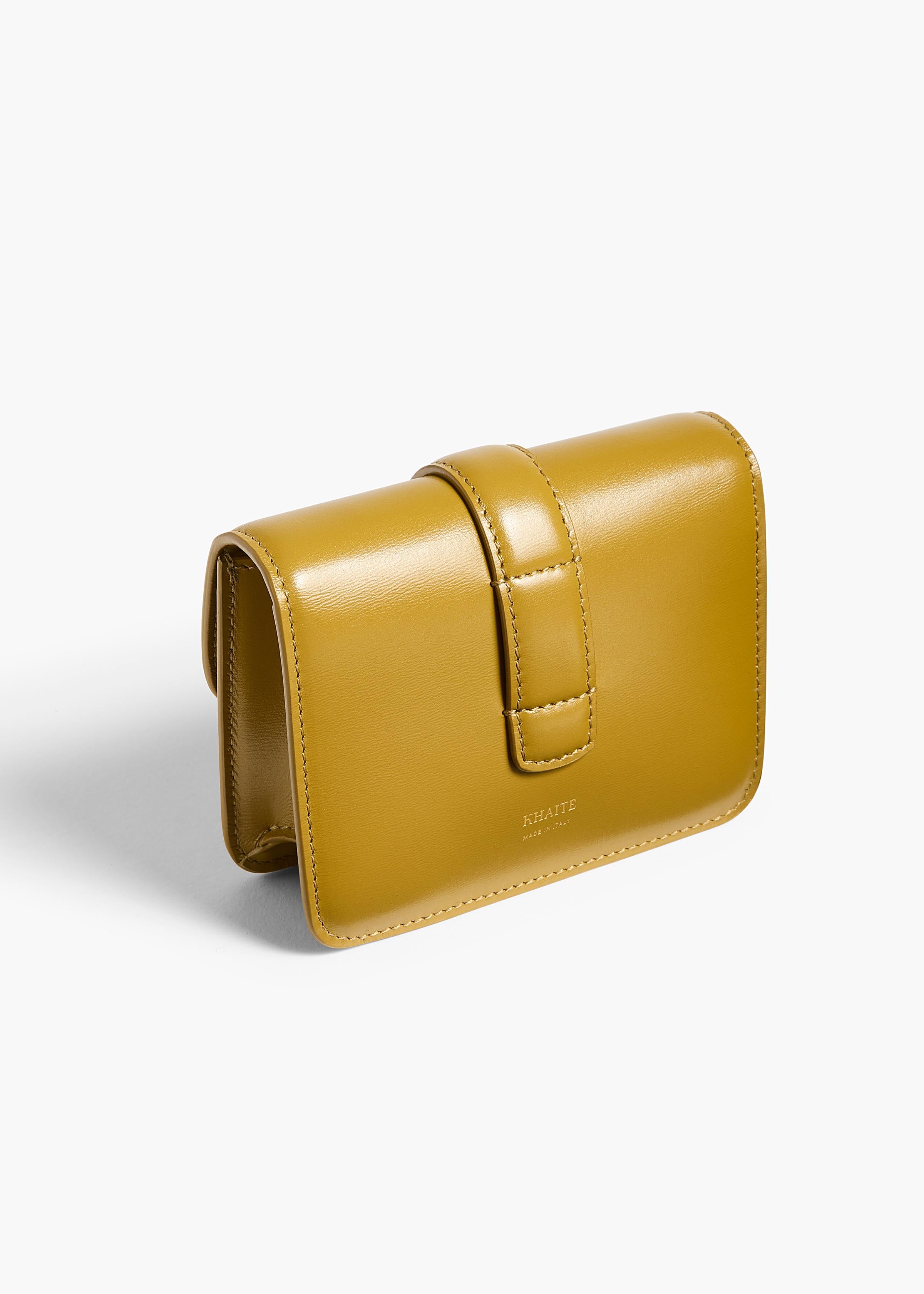 KHAITE - Blake Nano Bag in Golden Olive