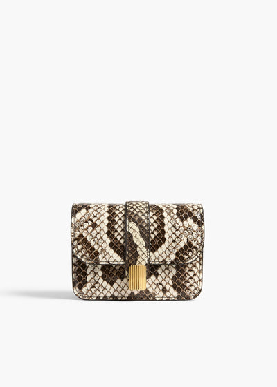 Blake Nano Bag in Natural Python