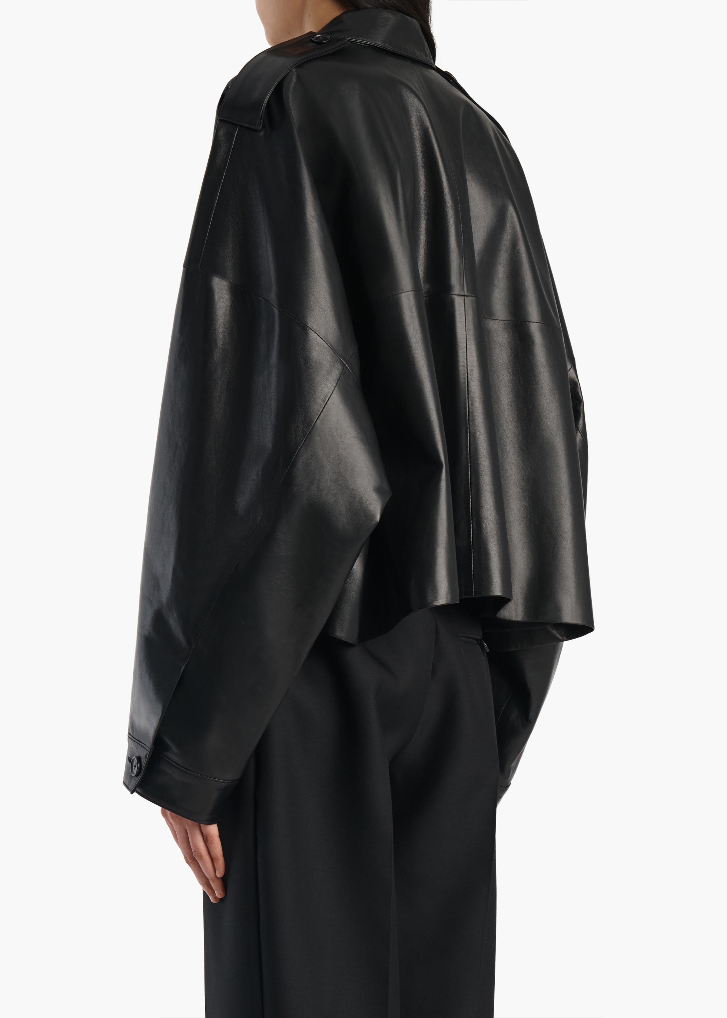 BODINE TOP BLACK LEATHER 2480887 200 C