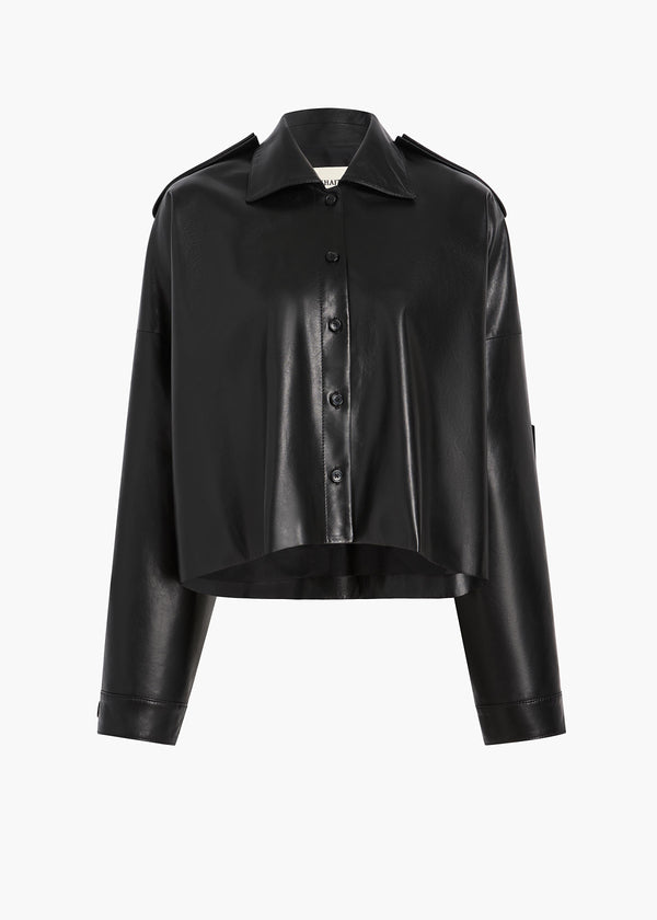 BODINE TOP BLACK LIGHT LEATHER 2480887 200 GHOST