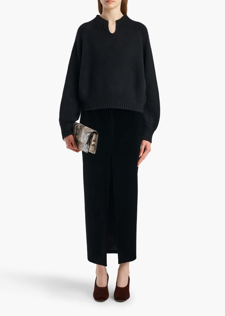 CAIN SWEATER BLACK 18315650 200 A STYLED