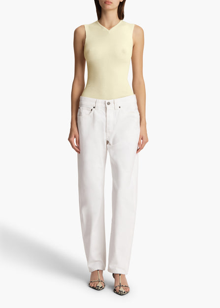 Callum Jean in White STYLED VIEW