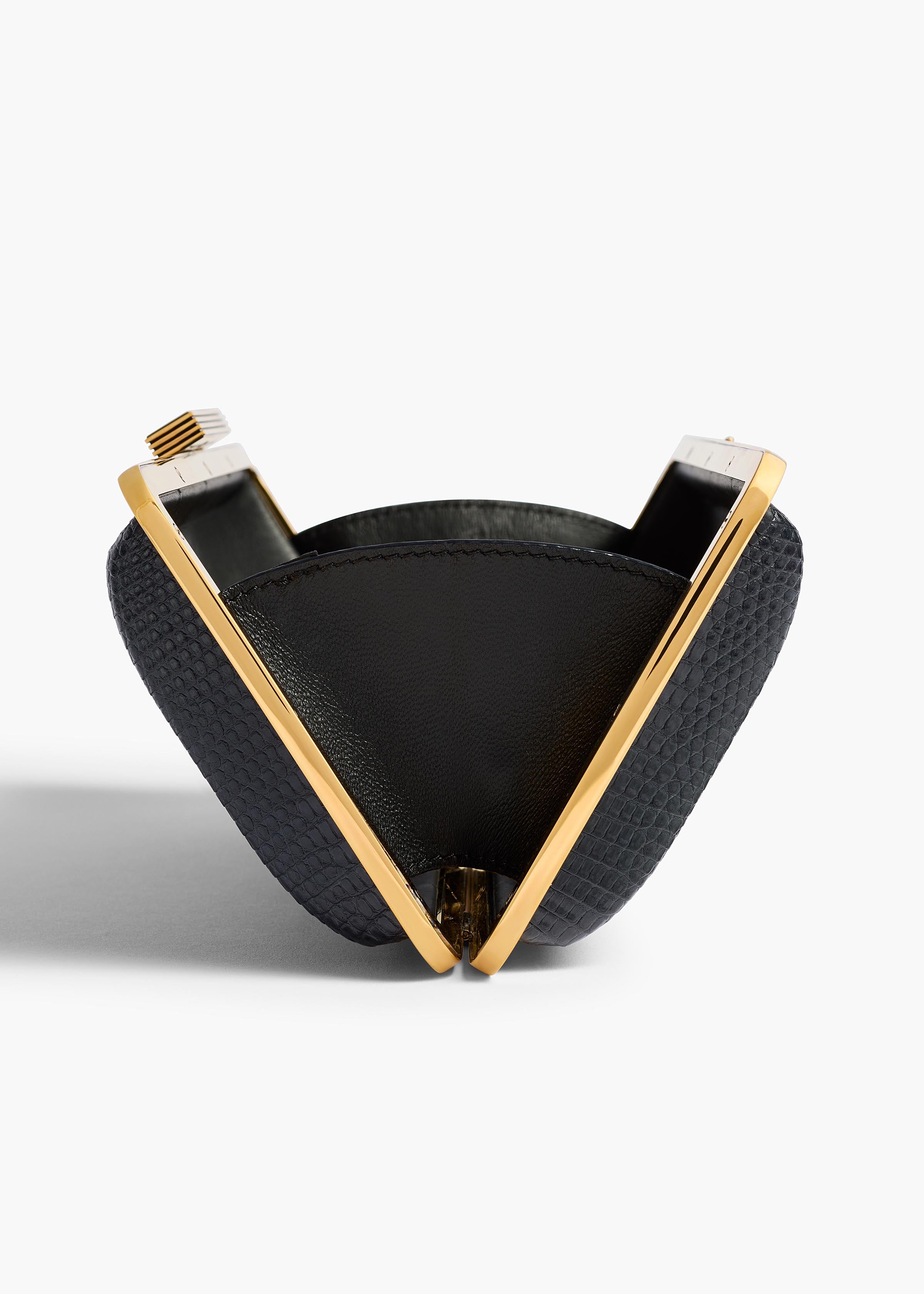 CASEY MINAUDIERE MIDNIGHT NAVY LIZARD H4019 1018 358 D