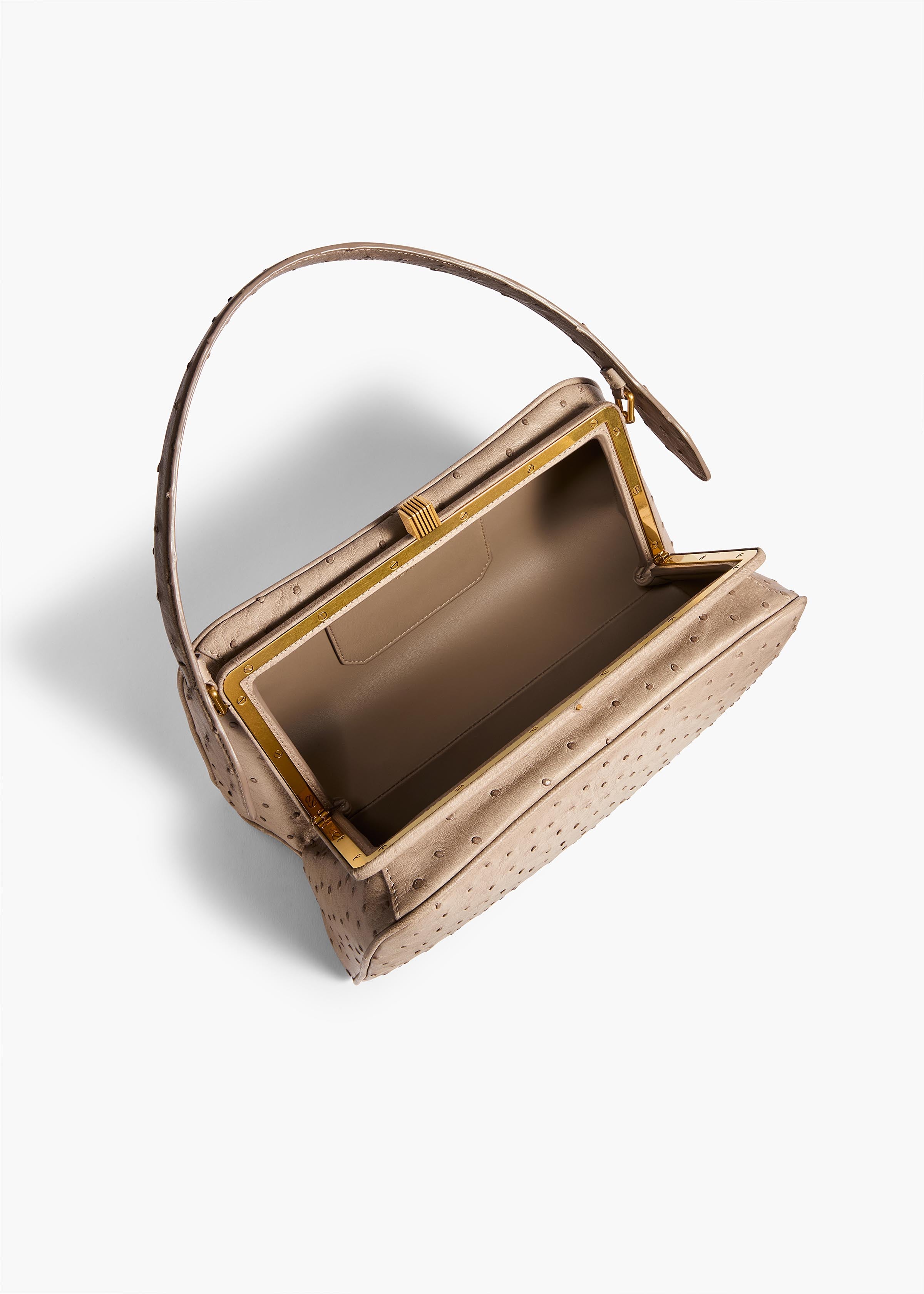 KHAITE - Cate Handbag in Mink
