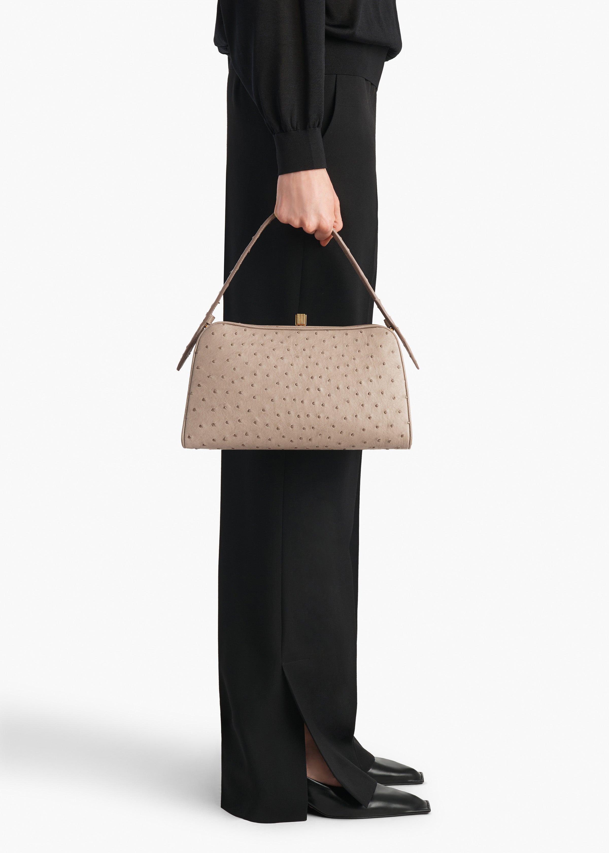 KHAITE - Cate Handbag in Mink