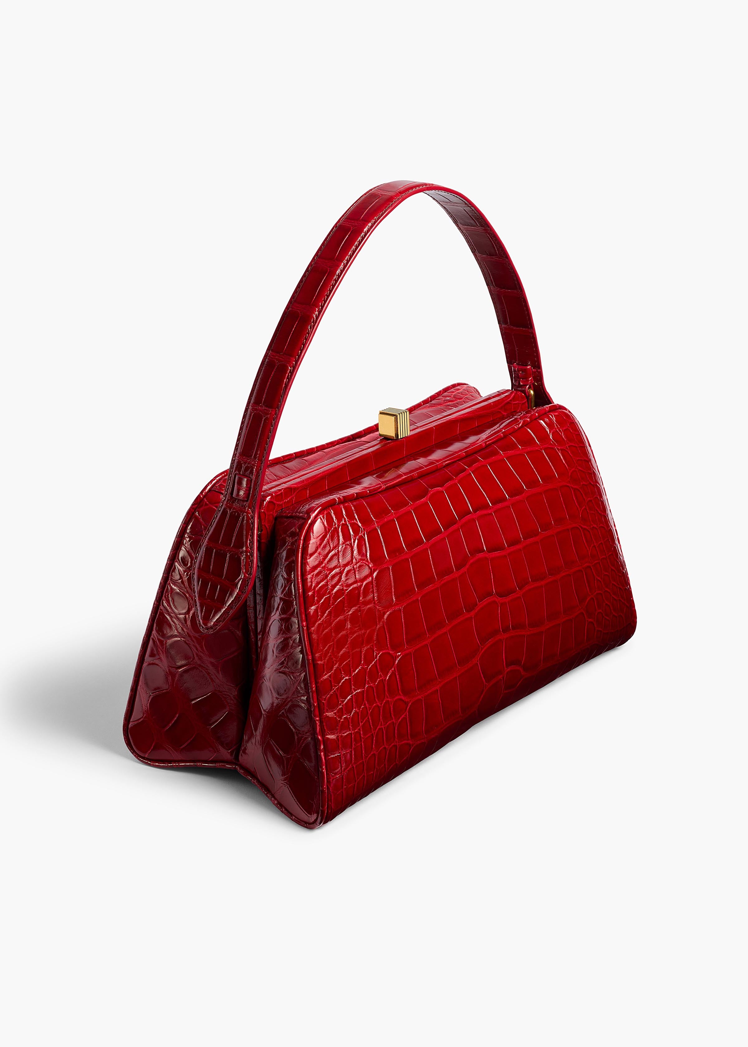 CATE HANDBAG RUBY ALLIGATOR H2039 929 526 B
