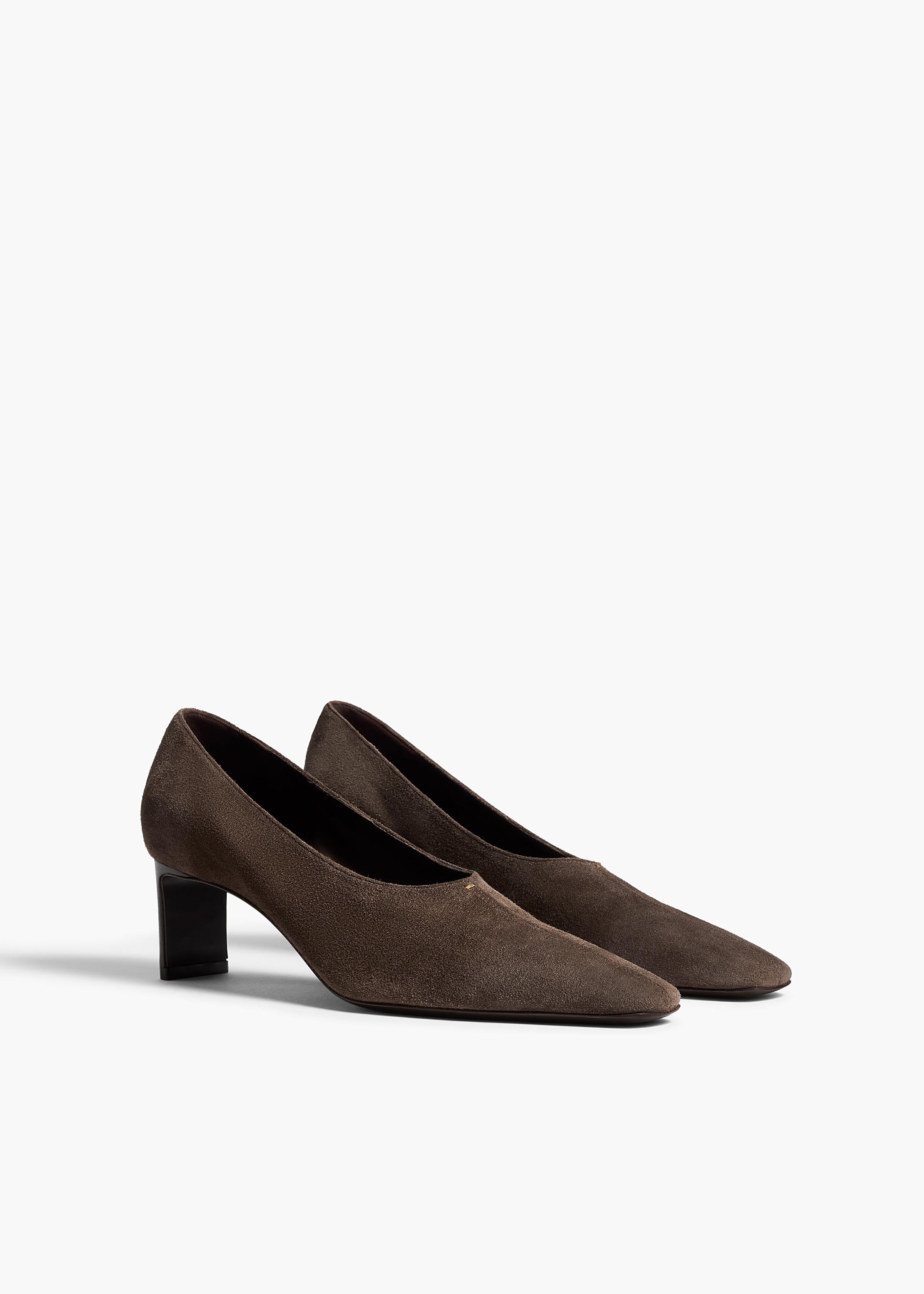 KHAITE - Cecilia Pump in Sable Suede