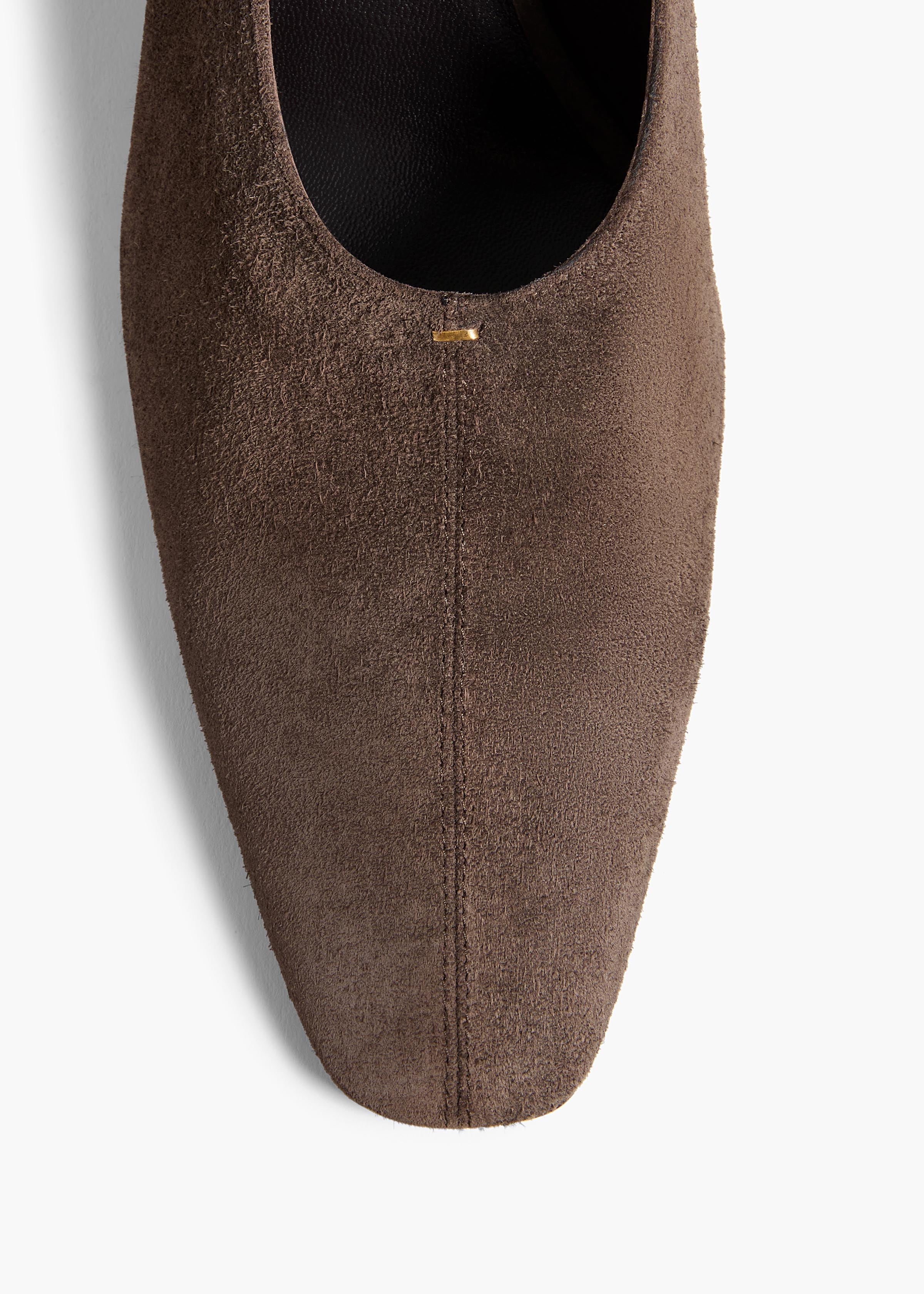 KHAITE - Cecilia Pump in Sable Suede