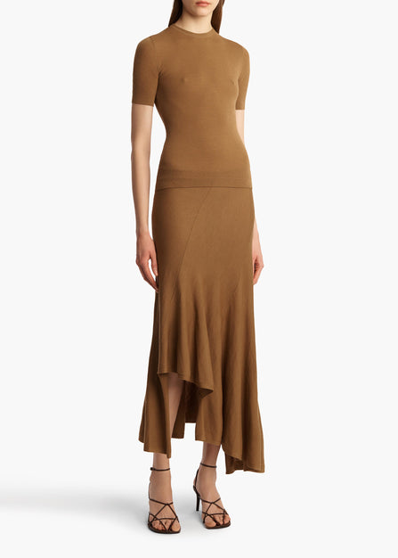 Celina Top in Maple STYLED VIEW