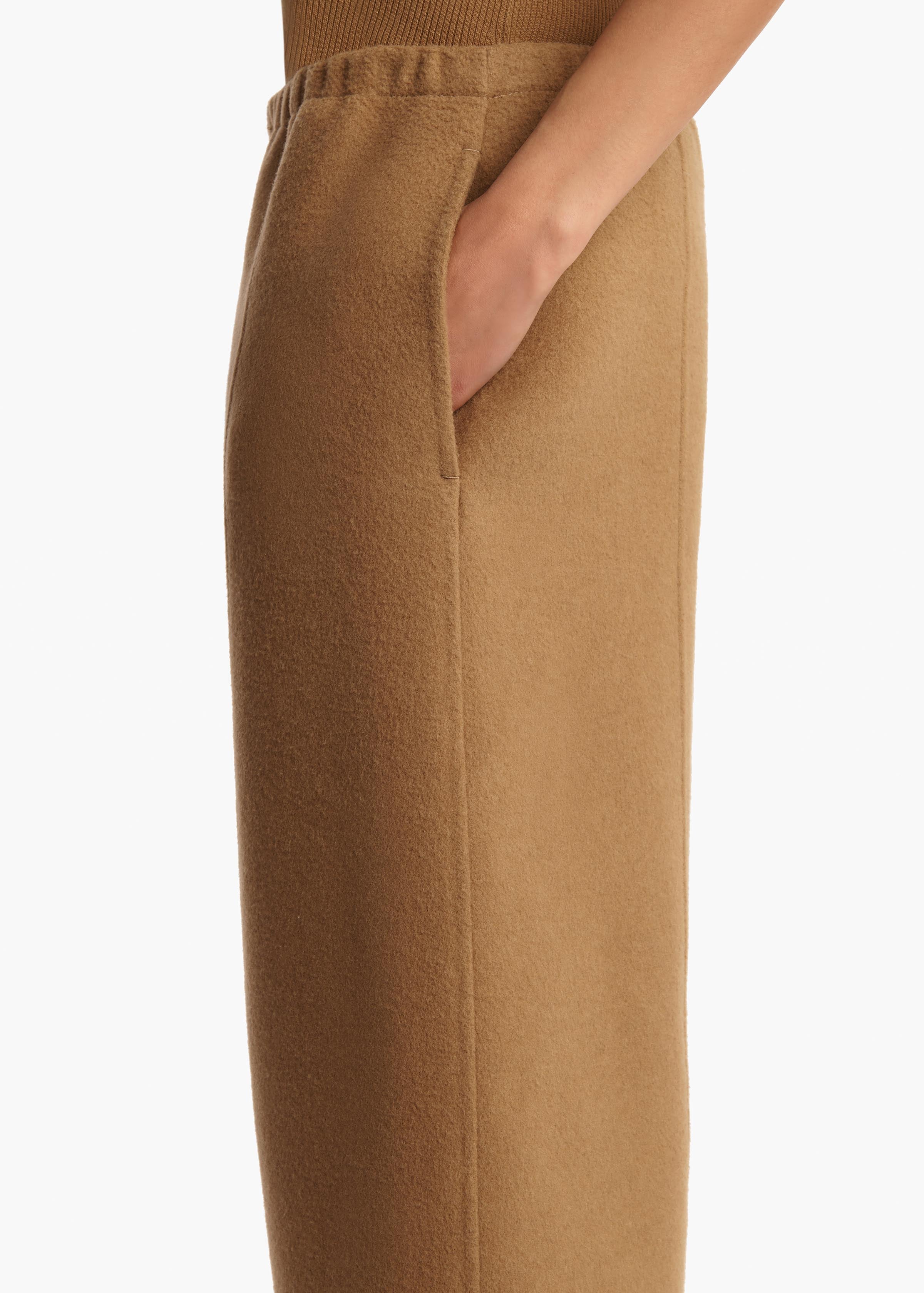Clover Pant in Camel DETAILED VIEW 1