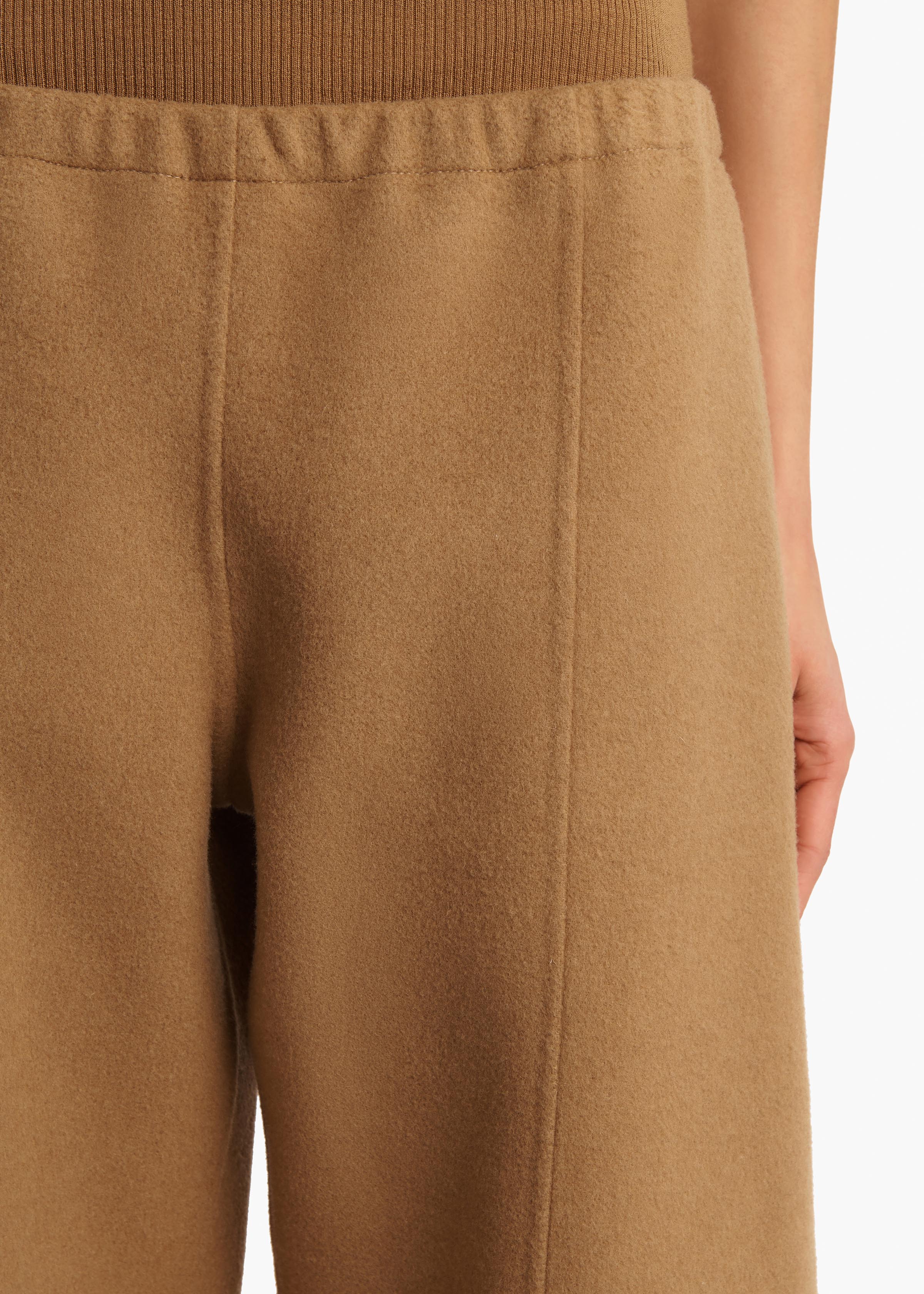 Clover Pant in Camel DETAILED VIEW 2