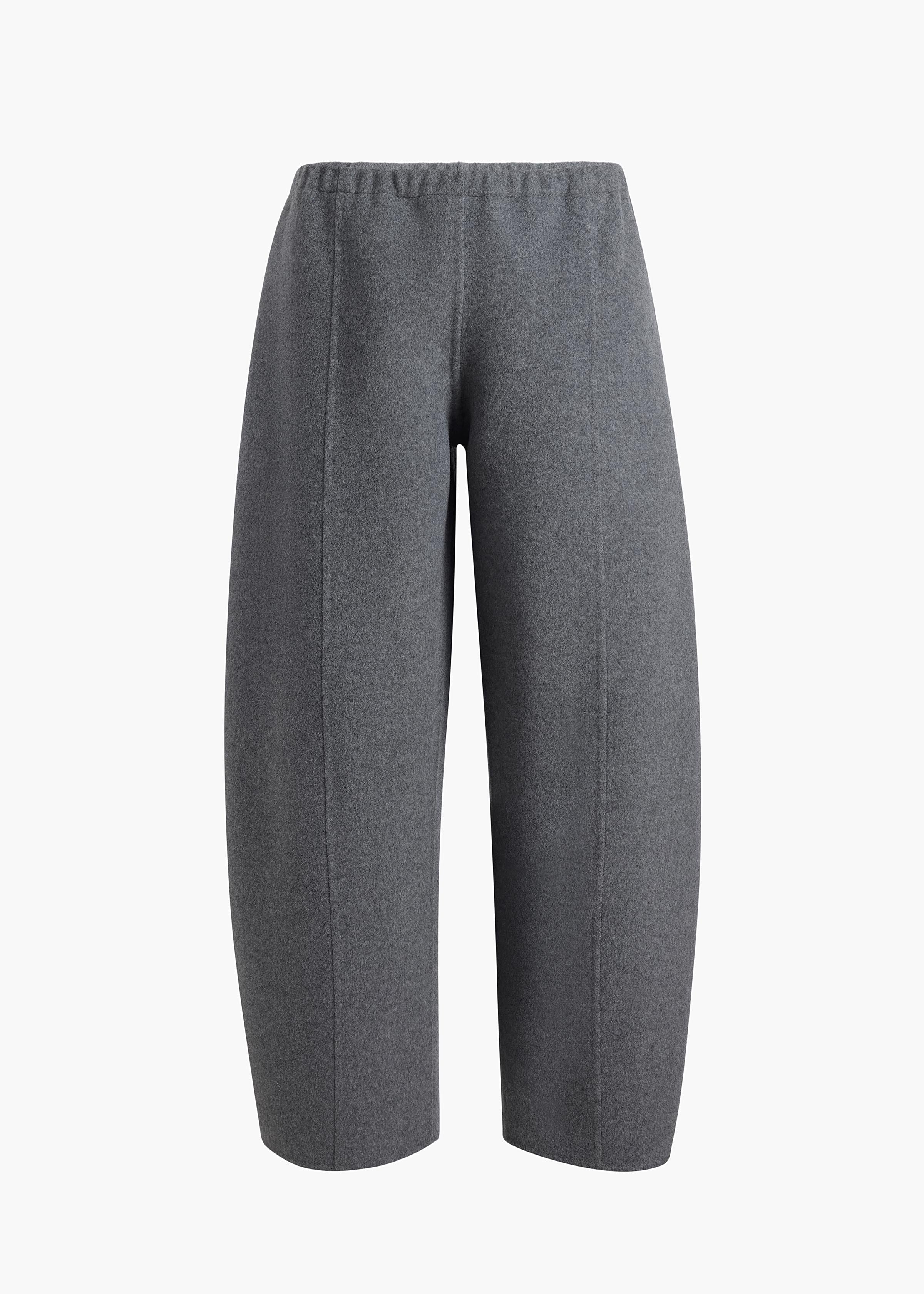 Clover Pant in Grey Melange FLAT VIEW