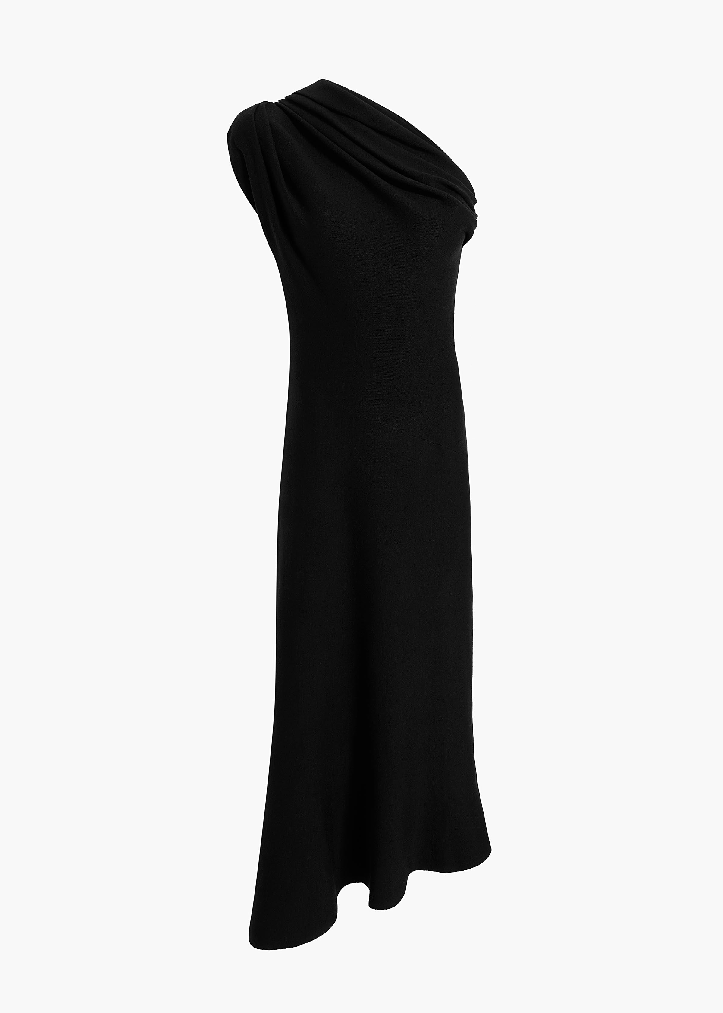 coast long black dress Coast Women's Cape Sleeve Maxi Dress in Black | Size: 8