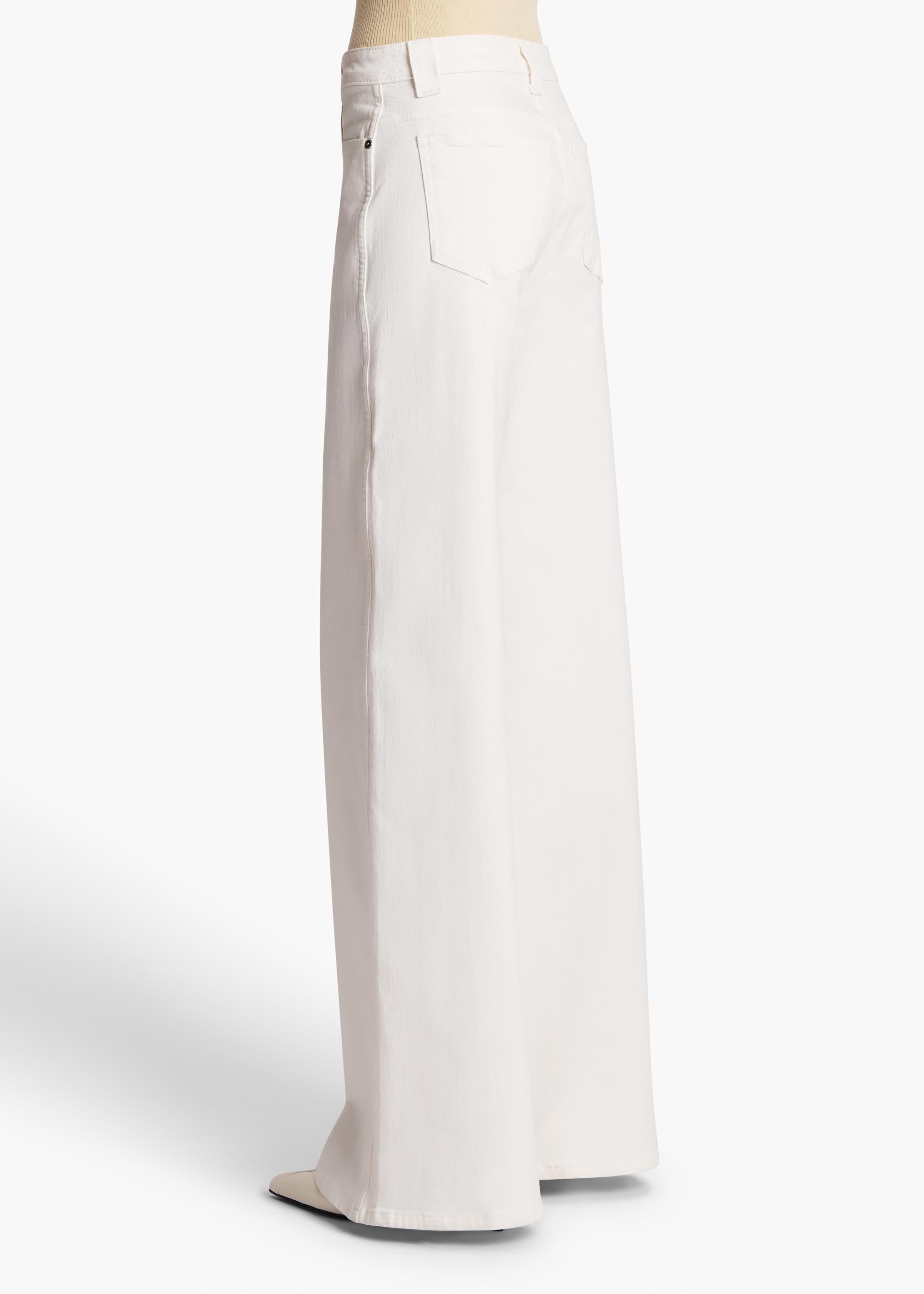 Dane Jean in White BACK VIEW