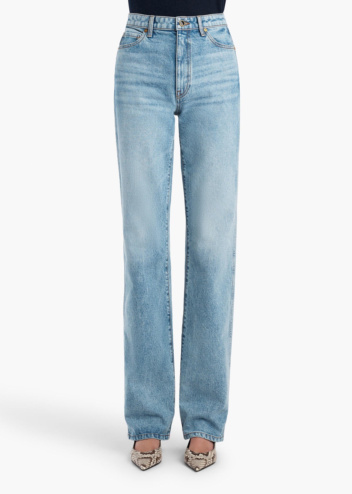 KHAITE - Danielle Stretch Jean in Bryce