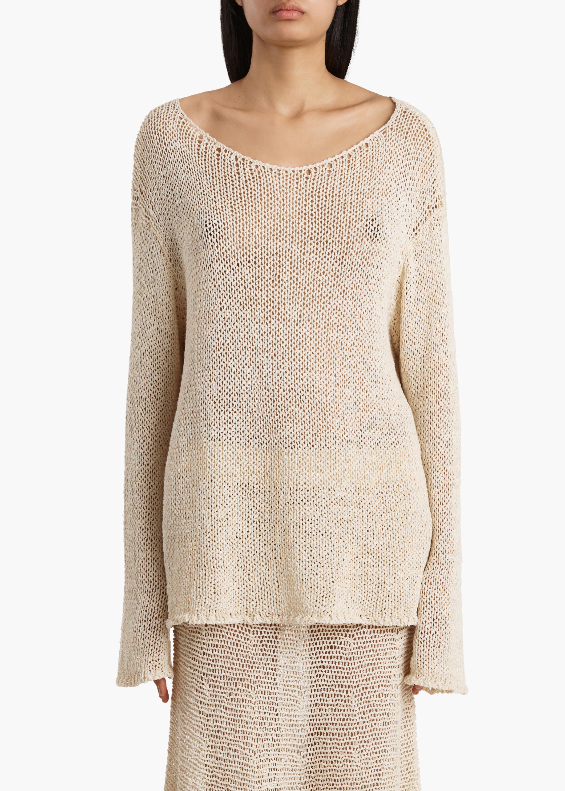 DAVET TOP IVORY 18190458 101 B