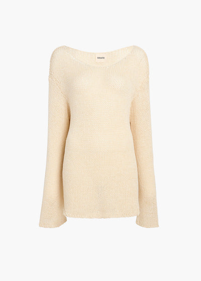 Davet Top in Ivory